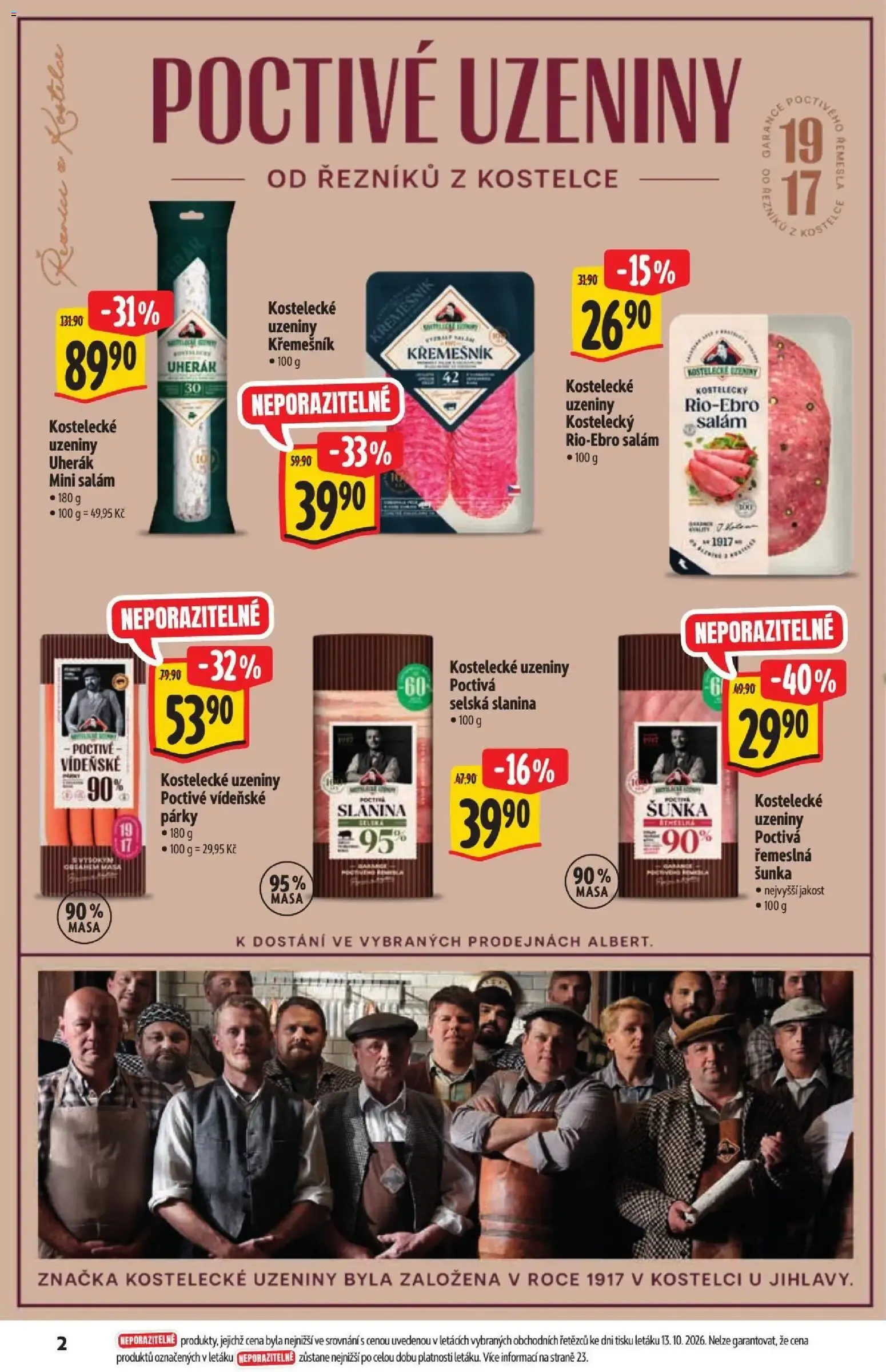 Albert leták - Hypermarket - Nabídka ve značkové kvalitě od 21.10.2026 - Akční leták - 21. října 3. listopadu 2026 - Page 2