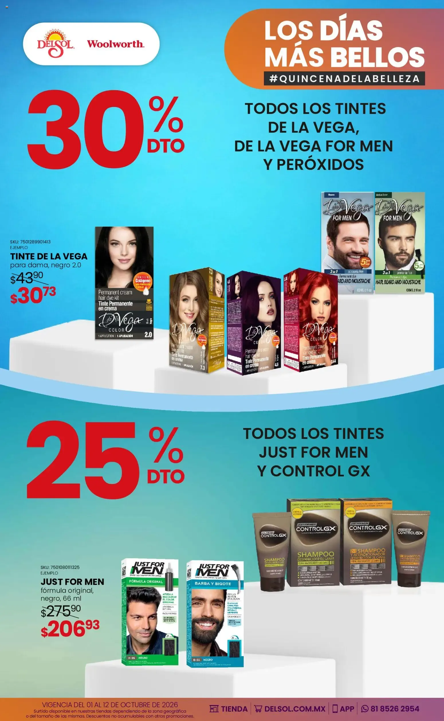 Catálogo de Del Sol y Woolworth catálogo Los días más bellos - Quincena Belleza (01/10/2026 - 12/10/2026) - catálogo en línea 1 de octubre al 12 de octubre 2026 - Pagina 7