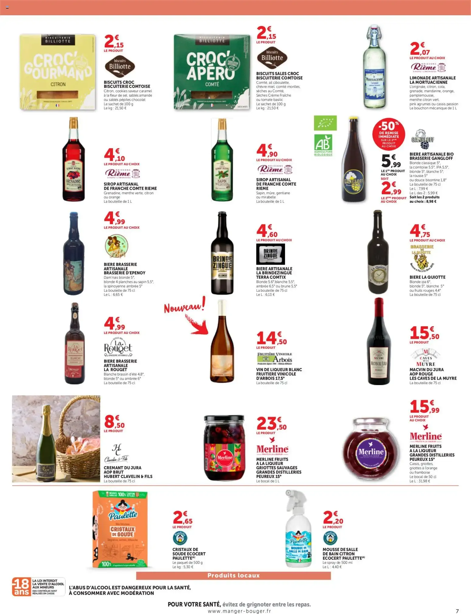 bi1 Catalogue Maxi Marché à partir du 07/07/2026 - promo en ligne du 7 juillet au 19 juillet 2026 - Catalogue page 7