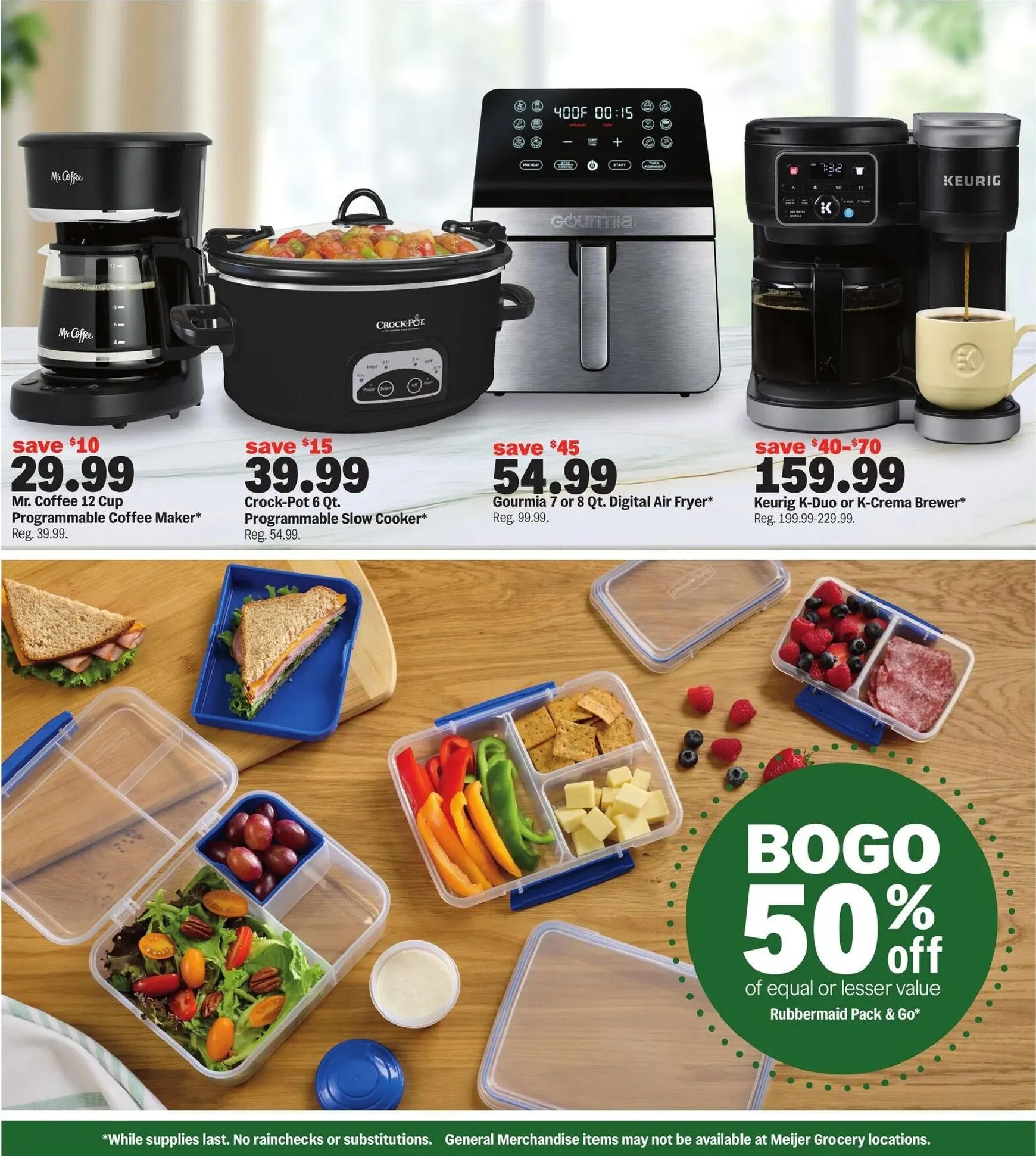 Weekly promotion Future Meijer - tailgating daels for every fan flyer valid from Wednesday 09/09/2026 to Tuesday 09/15/2026 spanning from September 9 to September 22 2026 - Page 4 for Catalogue 365