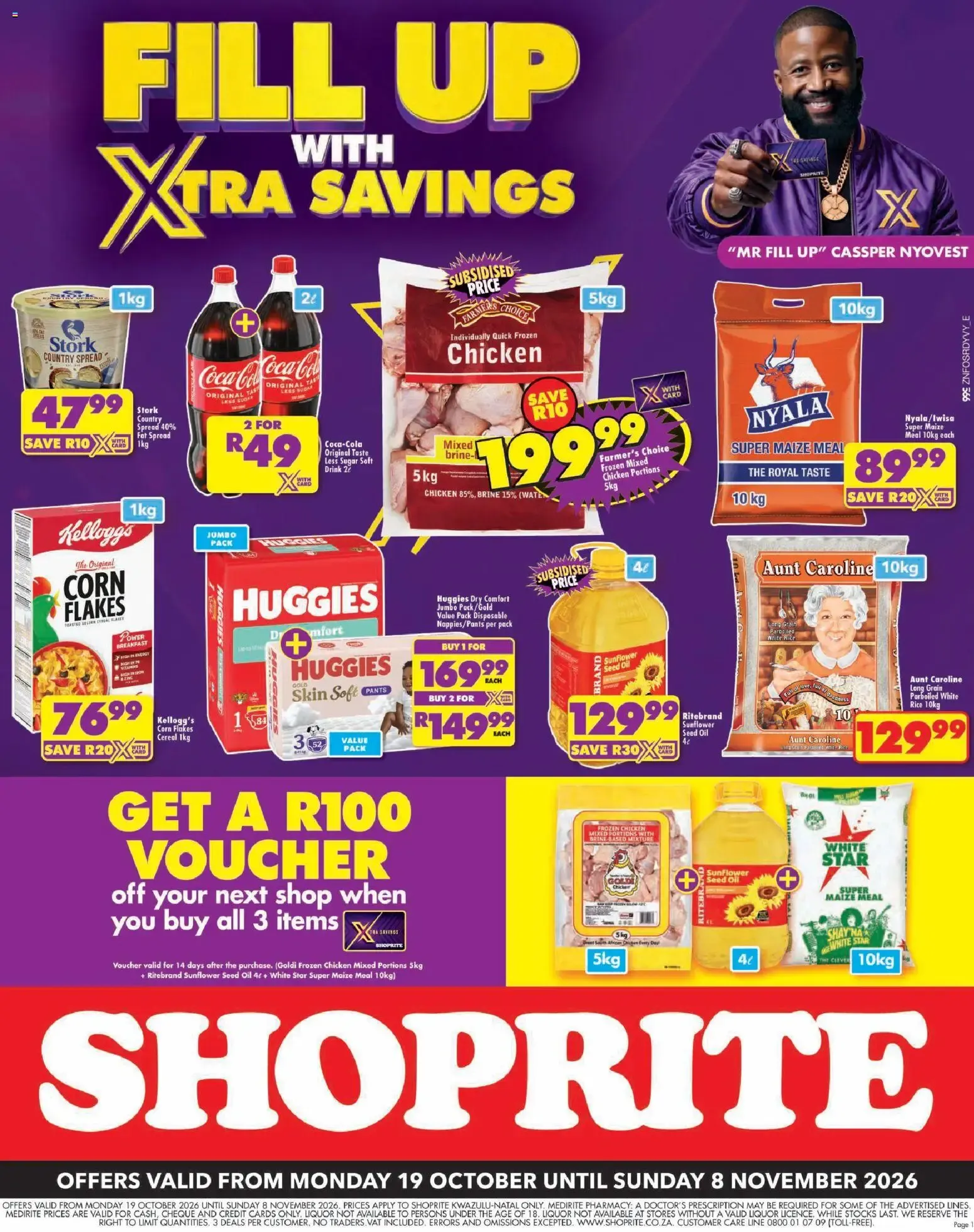 Shoprite Specials (19/10/2026 - 08/11/2026) → Online Catalogue from 19 October to 8 November 2026 - Catalogue Page 1