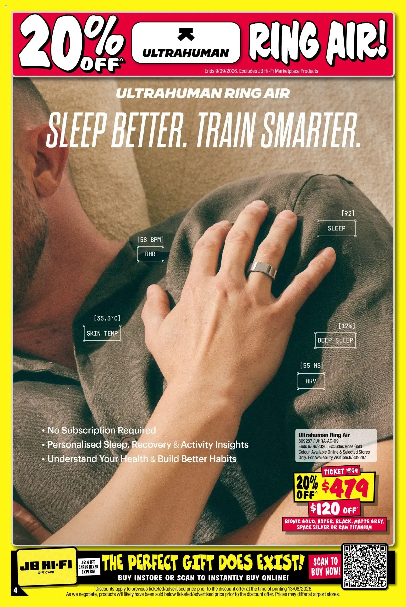 JB Hi-Fi Deals for Dad! Fitness, Wearables & Outdoor! - Catalogue valid from 24 August to 6 September 2026 - page 4