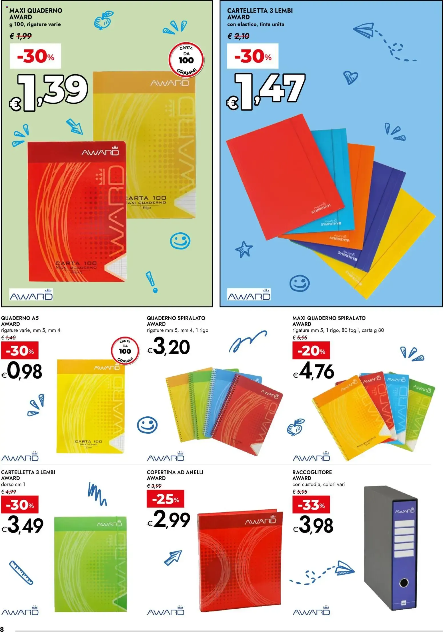 TUTTO PRONTO PER LA SCUOLA da 30 luglio a 16 settembre di 2026 - Pagina del volantino 8
