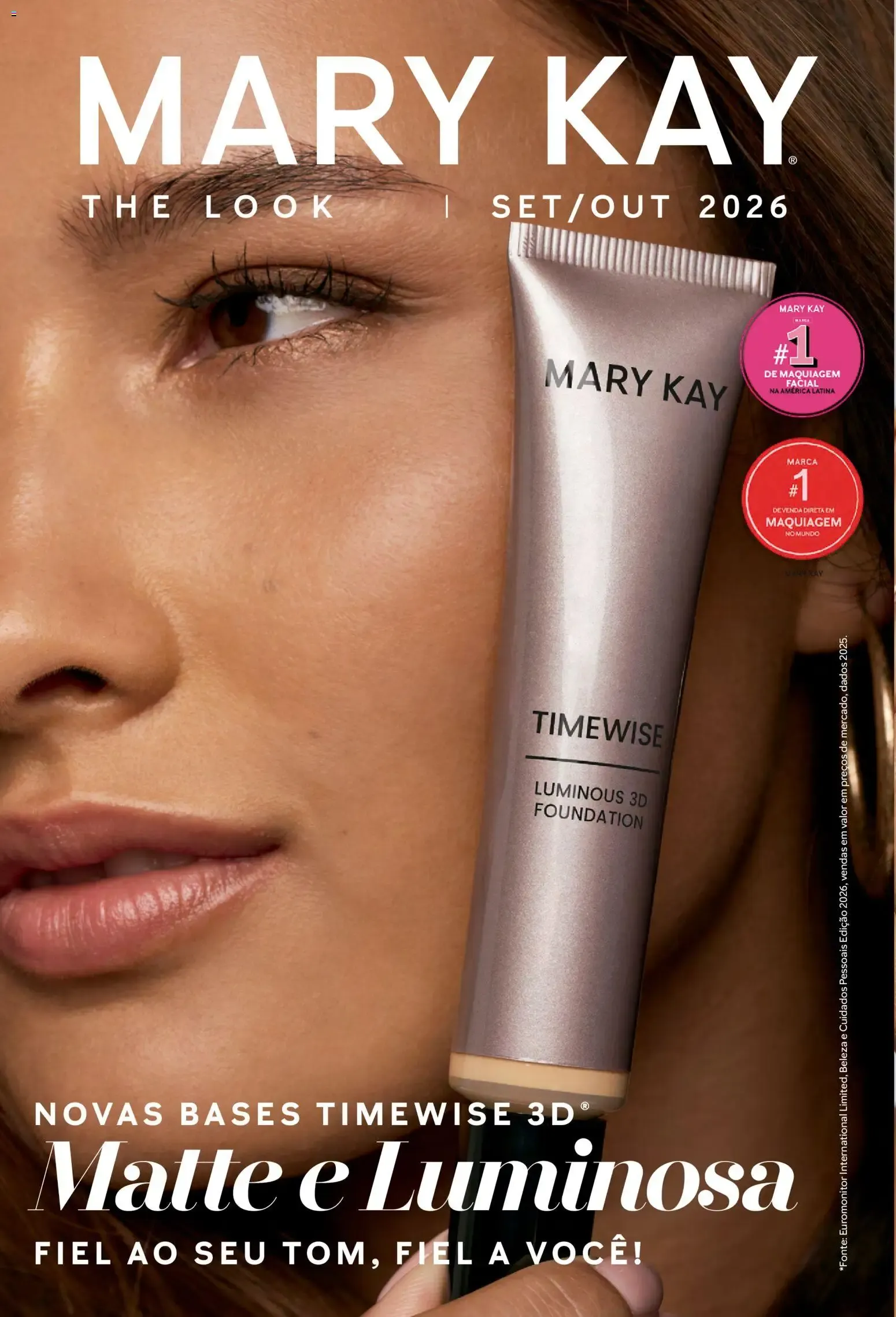 Encarte de Revista Mary Kay - Catálogo Setembro/Outubro 2026 (01/09 - 31/10/2026) 1 de setembro até 31 de outubro 2026 - Pagina 1