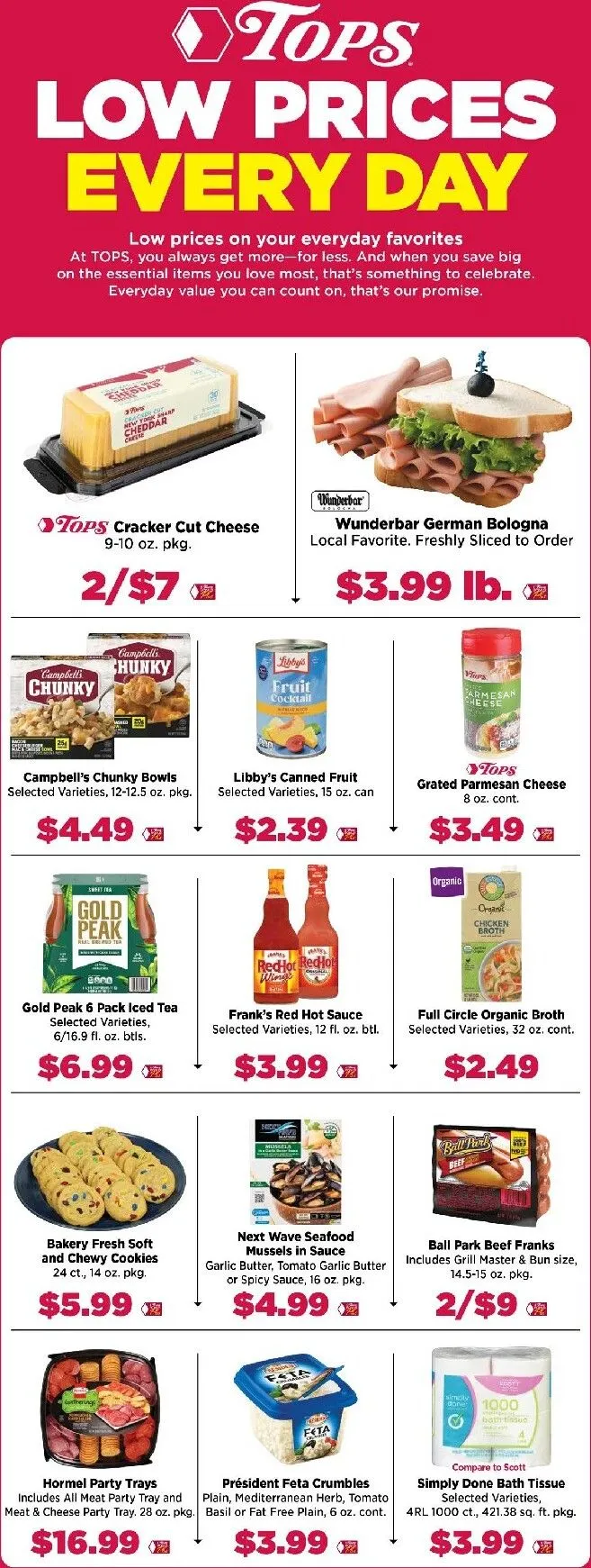 Weekly ad Current Tops Markets leaflet valid from Sunday 10/11/2026 to Saturday 10/17/2026 from October 11 to October 17 2026 - Page 9