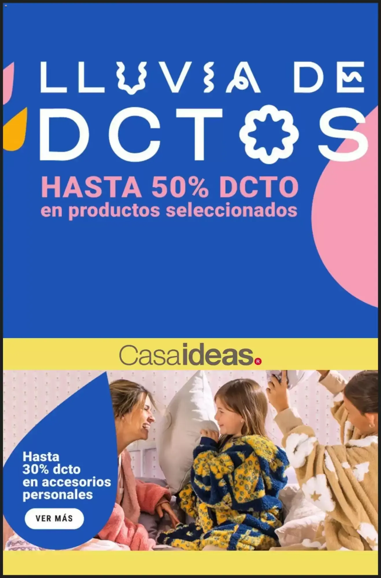 Catálogo de Lluvia de Descuentos Casaideas 30 de junio al 1 de agosto 2026 - Página 1