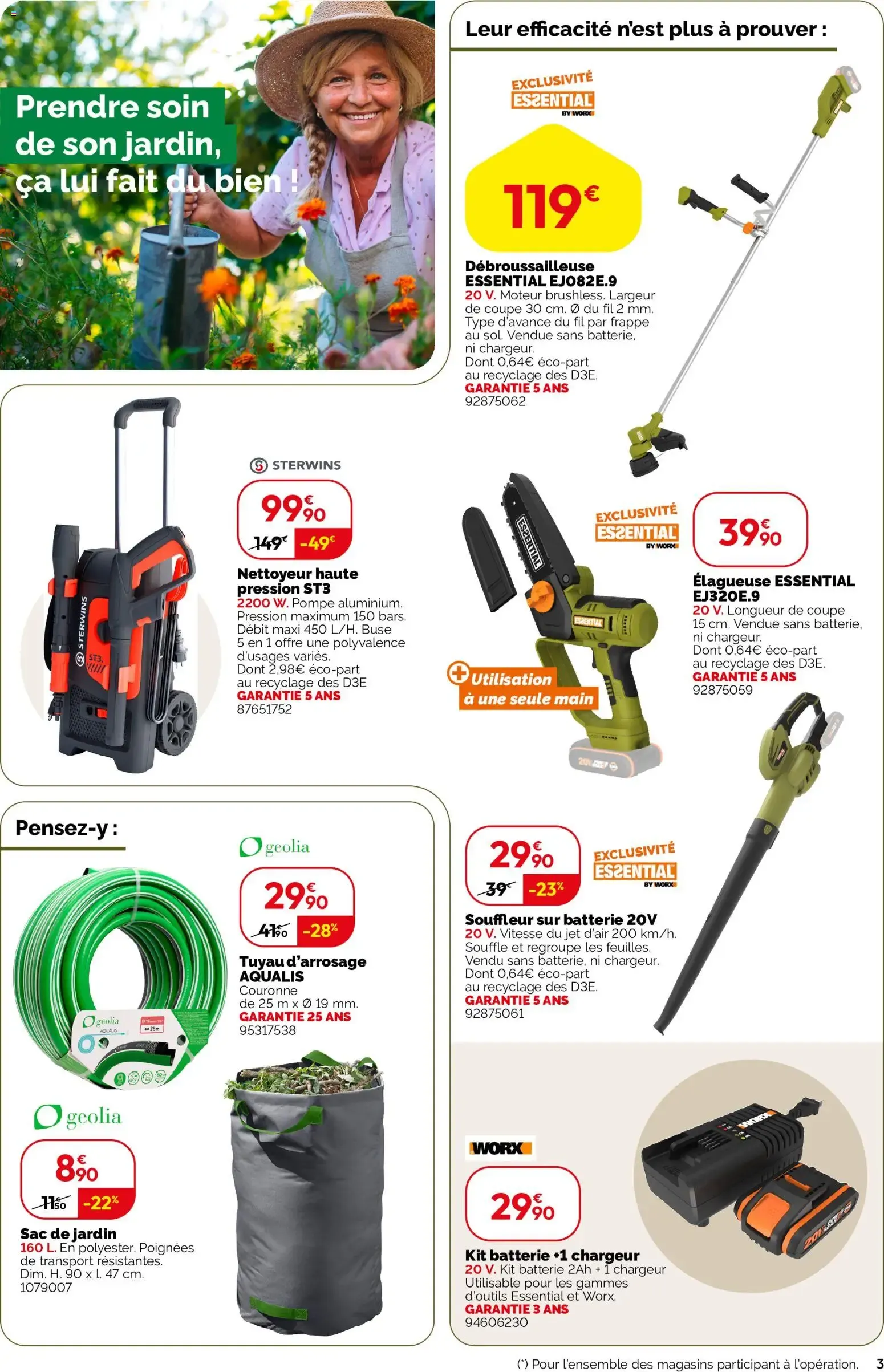 Weldom catalogue à partir du 22/07/2026 - promo en ligne du 22 juillet au 18 août 2026 - Catalogue page 3