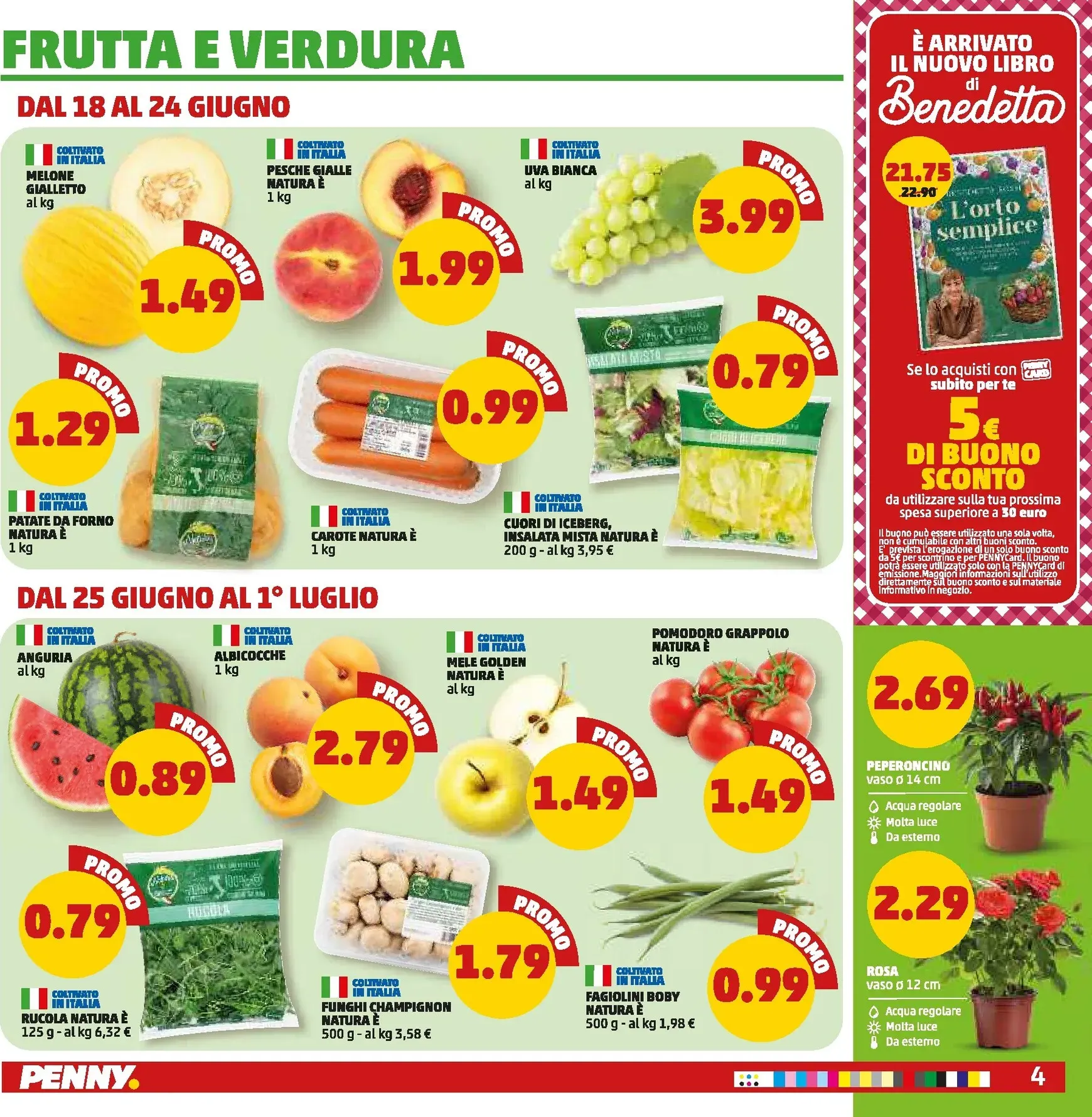 Volantino futuro PENNY valido dal giovedì 18/06/2026 al domenica 28/06/2026 da 18 giugno a 28 giugno di 2026 - Pagina del volantino 4