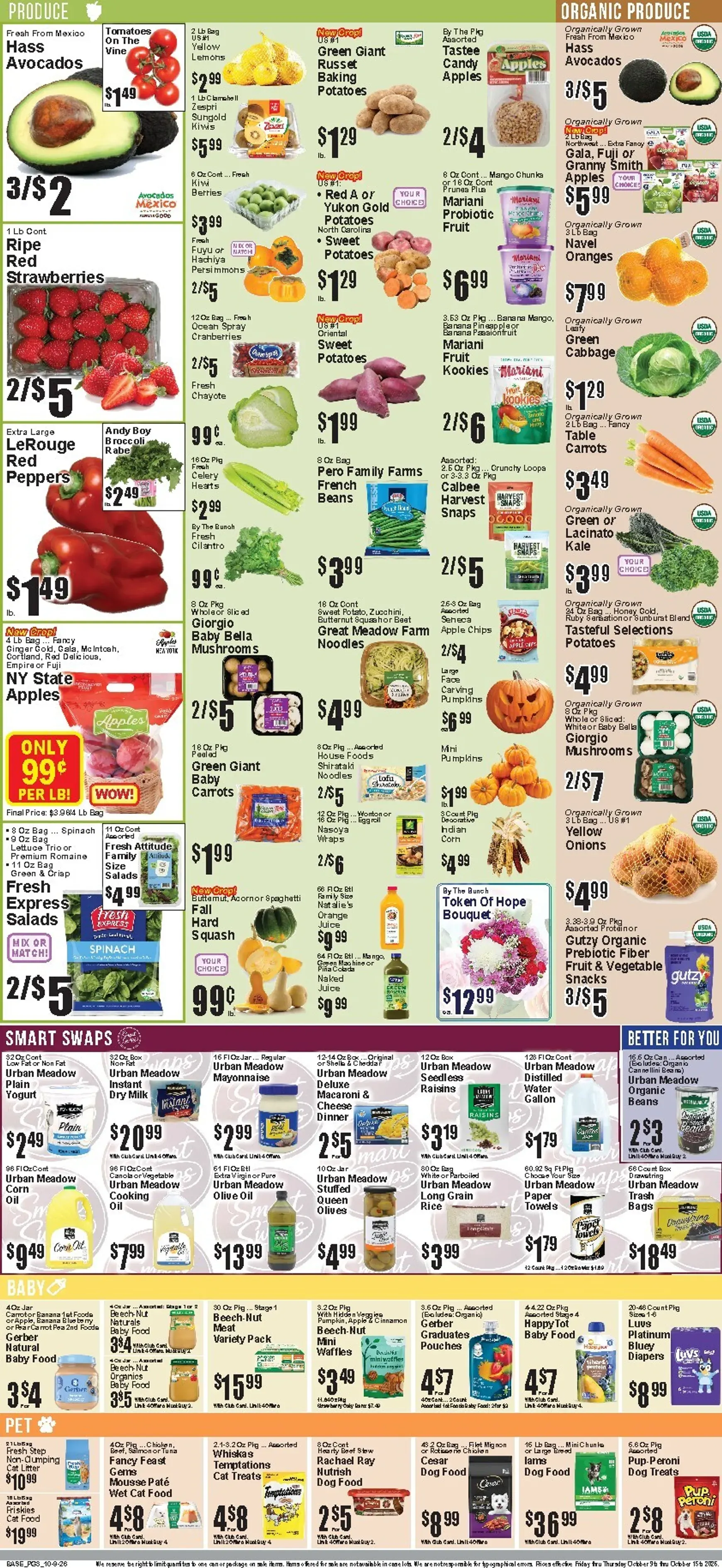Weekly ad Current Food Universe leaflet valid from Friday 10/09/2026 to Thursday 10/15/2026 from October 9 to October 15 2026 - Page 4