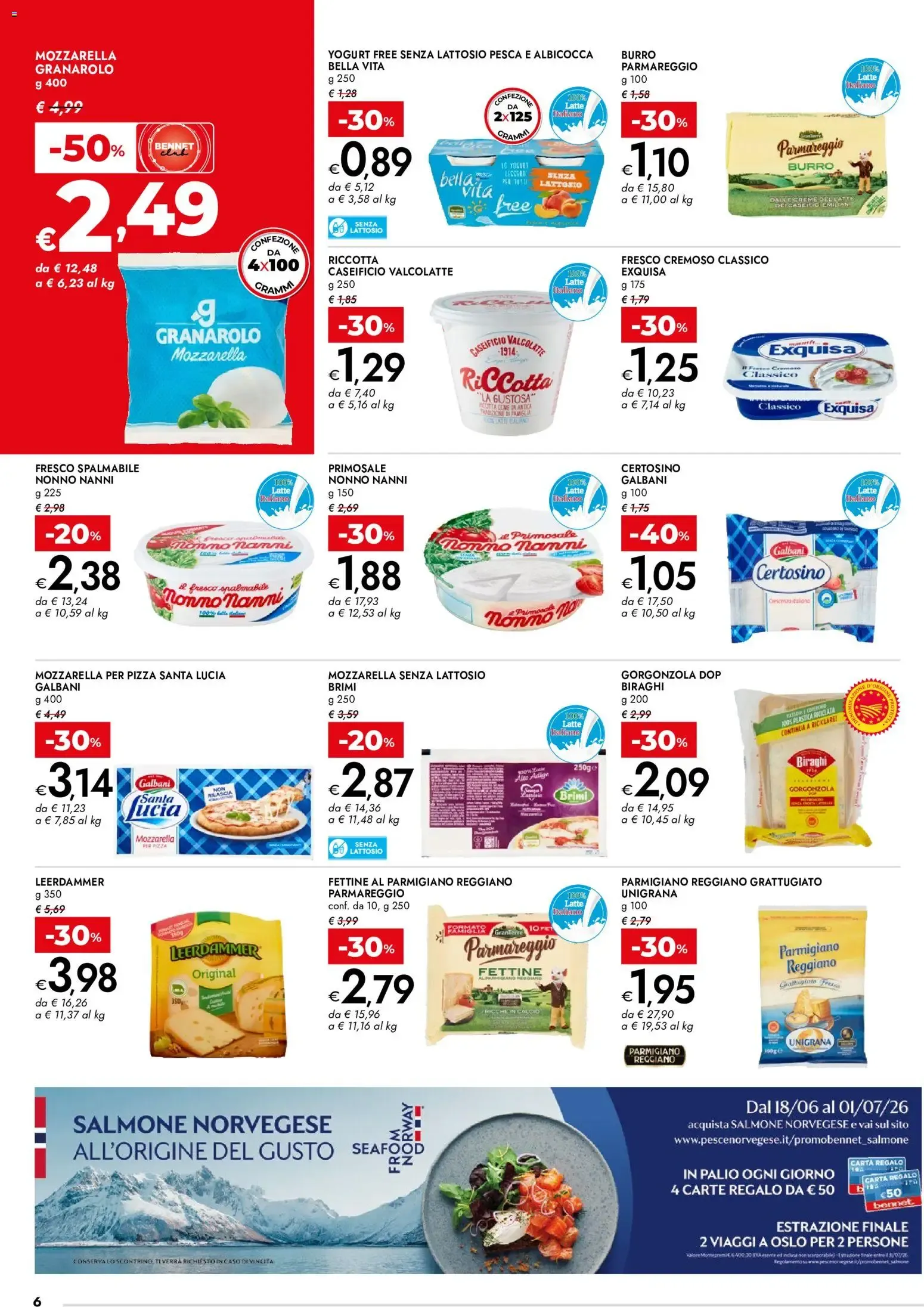 Nuovo bennet volantino dal 18/06/2026 > offerte anteprima 🛍️ da 18 giugno a 1 luglio di 2026 - Pagina del volantino 6