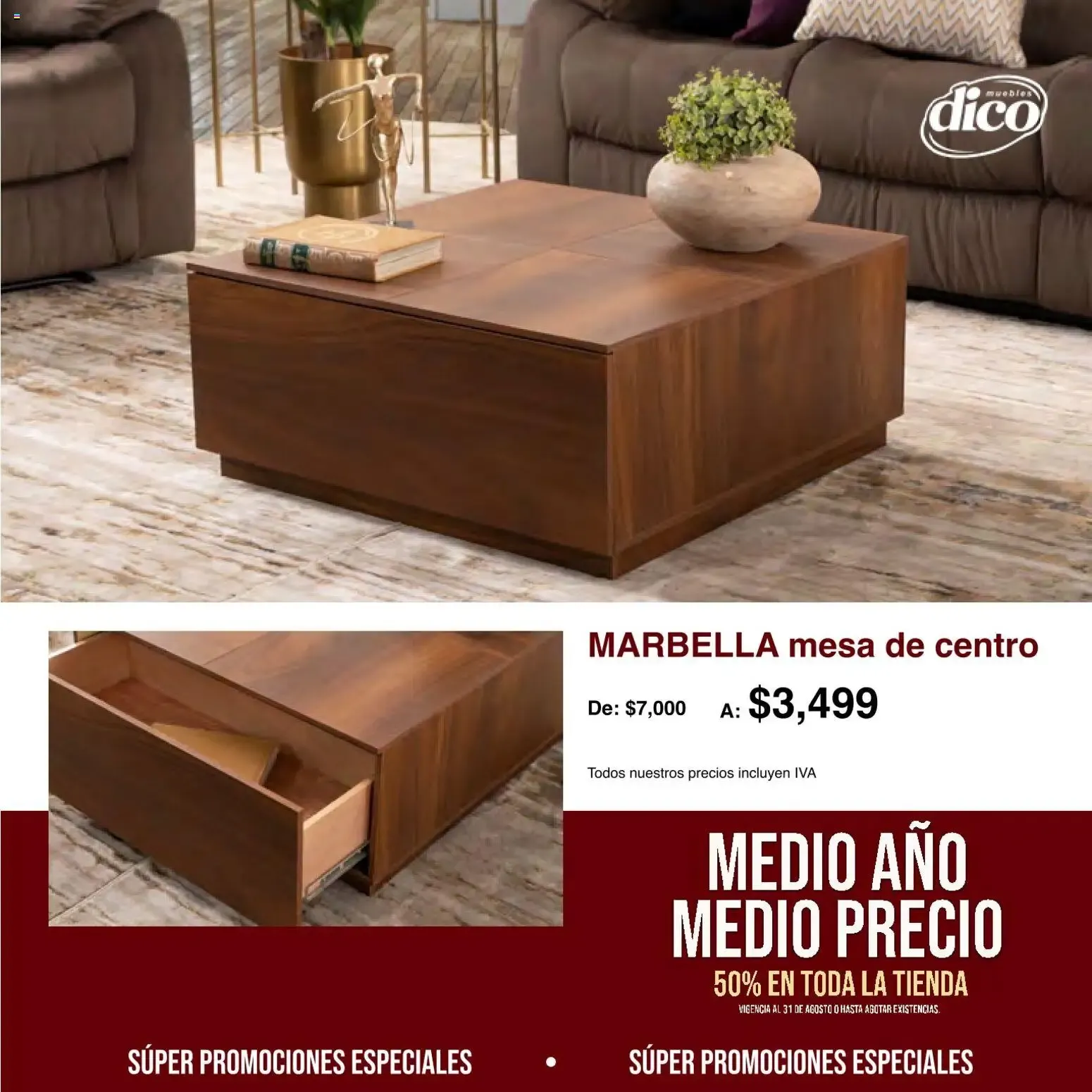 Catálogo de Muebles Dico catálogo Medio año, medio precio (01/08/2026 - 31/08/2026) - catálogo en línea 1 de agosto al 31 de agosto 2026 - Pagina 27