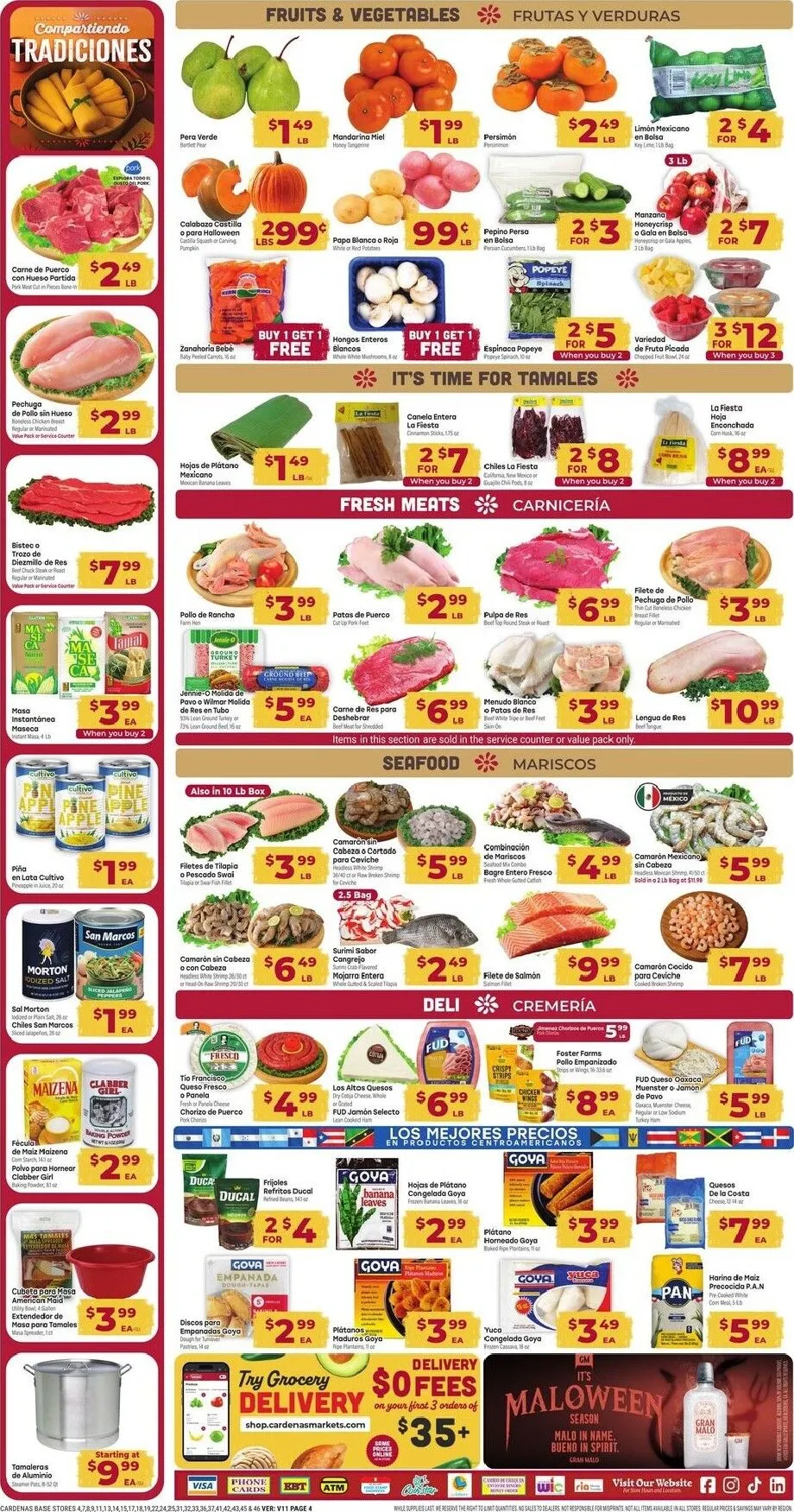 Weekly ad Current Cardenas Markets leaflet valid from Wednesday 10/14/2026 to Tuesday 10/20/2026 from October 14 to October 20 2026 - Page 4