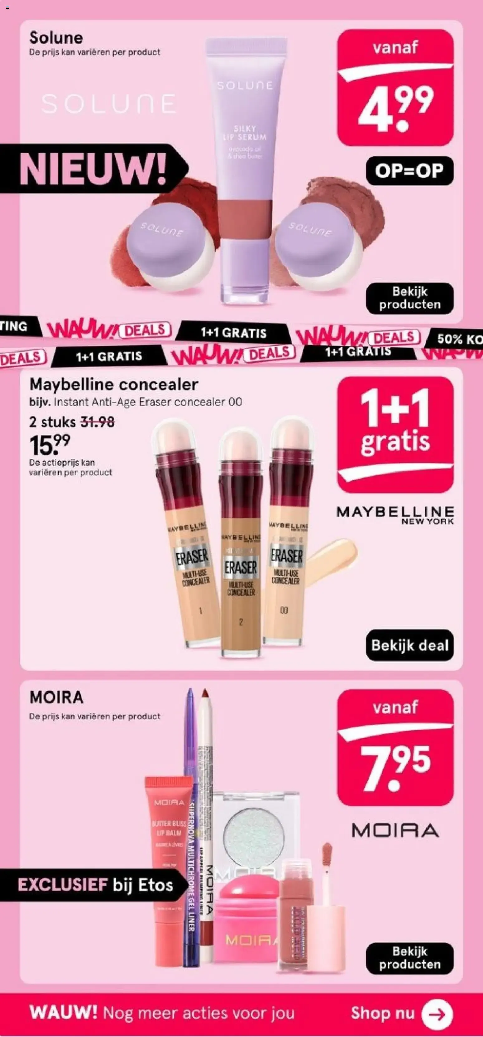 Etos: WAUW! Skincare DEALS van 24 augustus tot 6 september 2026 - Folder pagina 20