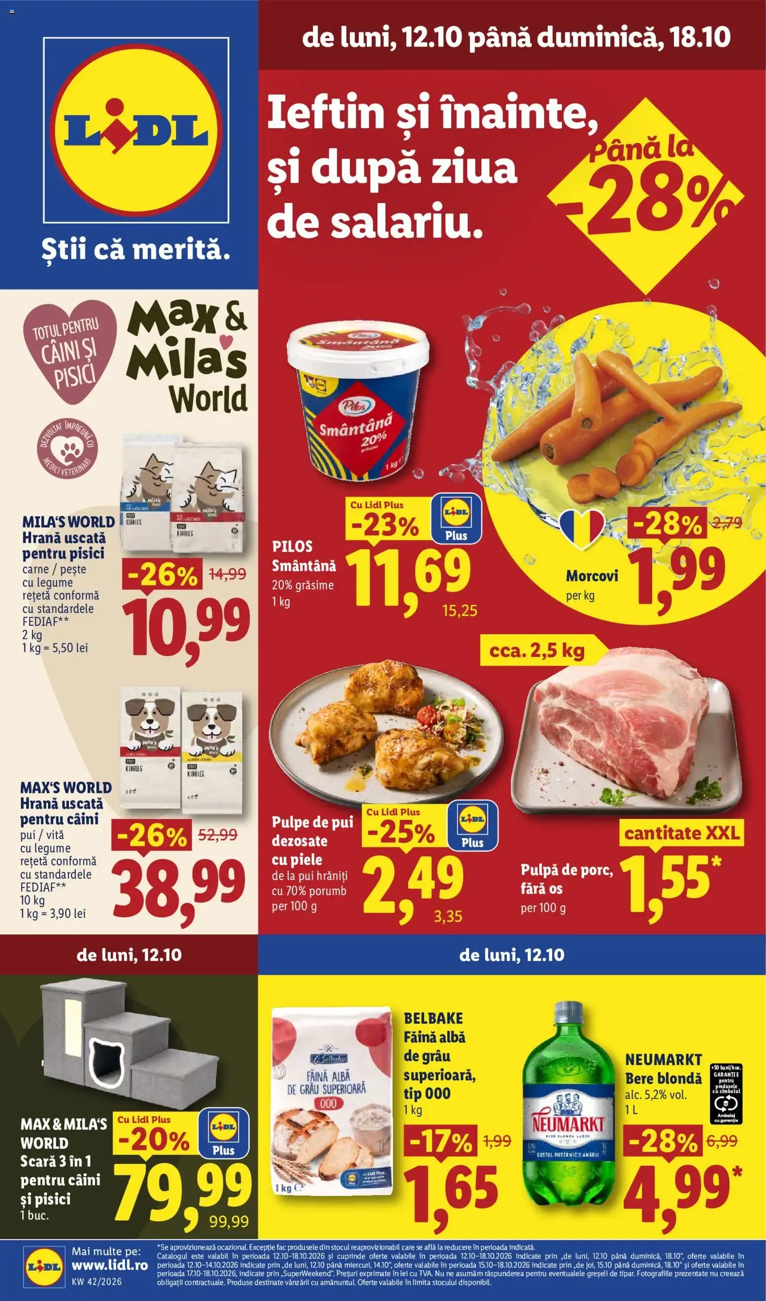 Catalog Catalog LIDL 12.10.2026 - Oferta și Revista online de la 12 octombrie până la 18 octombrie 2026 - Revista Pagina 1