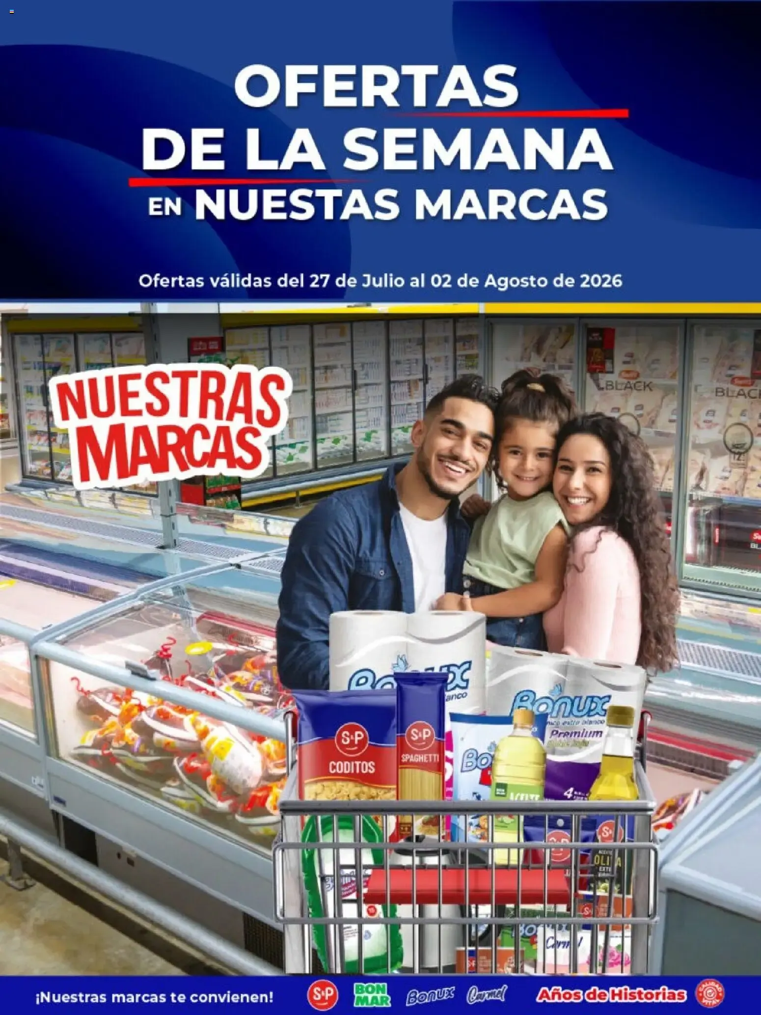 Ofertas de Ofertas de la Semana en Nuestras Marcas 27 de julio al 2 de agosto 2026 - Página 1 del catálogo