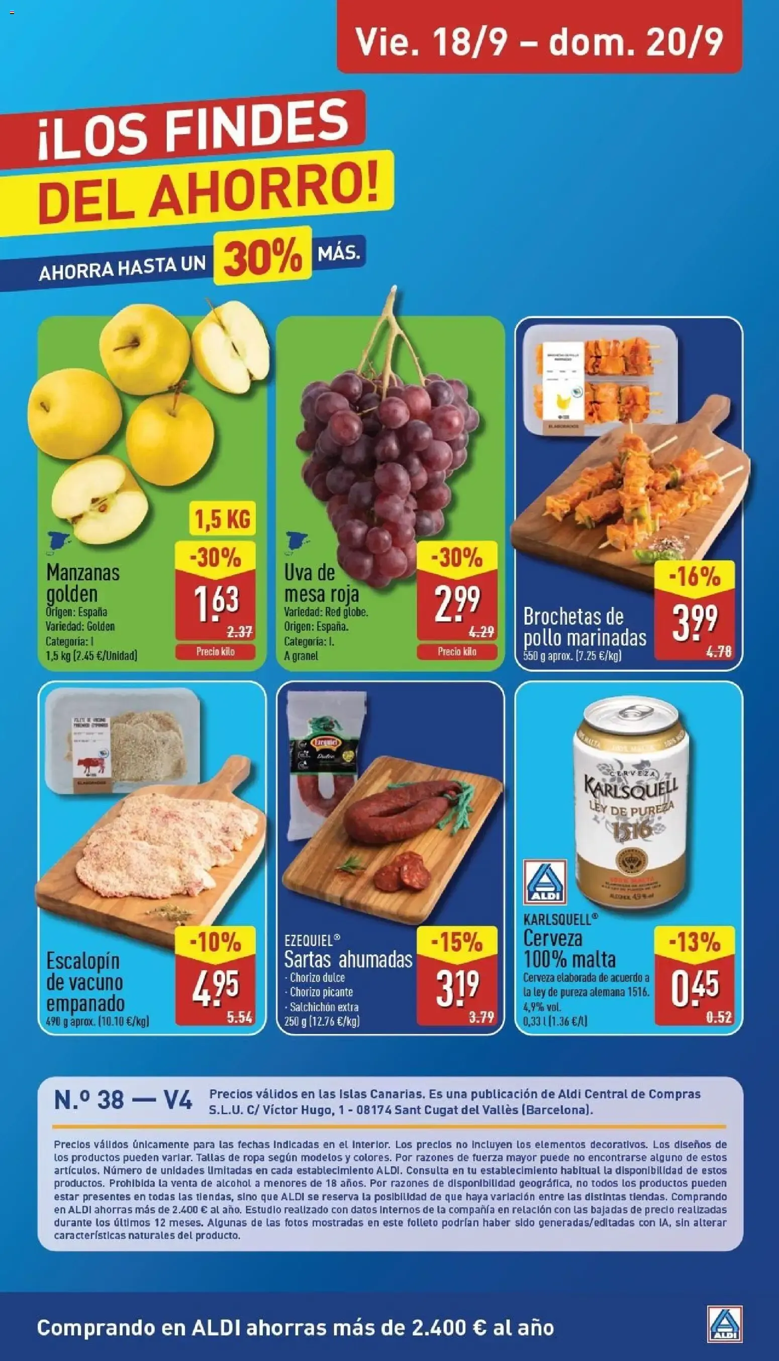 Catálogo de Aldi folleto del 14/09/2026 al 20/09/2026 14 de septiembre al 20 de septiembre 2026 - Página 35