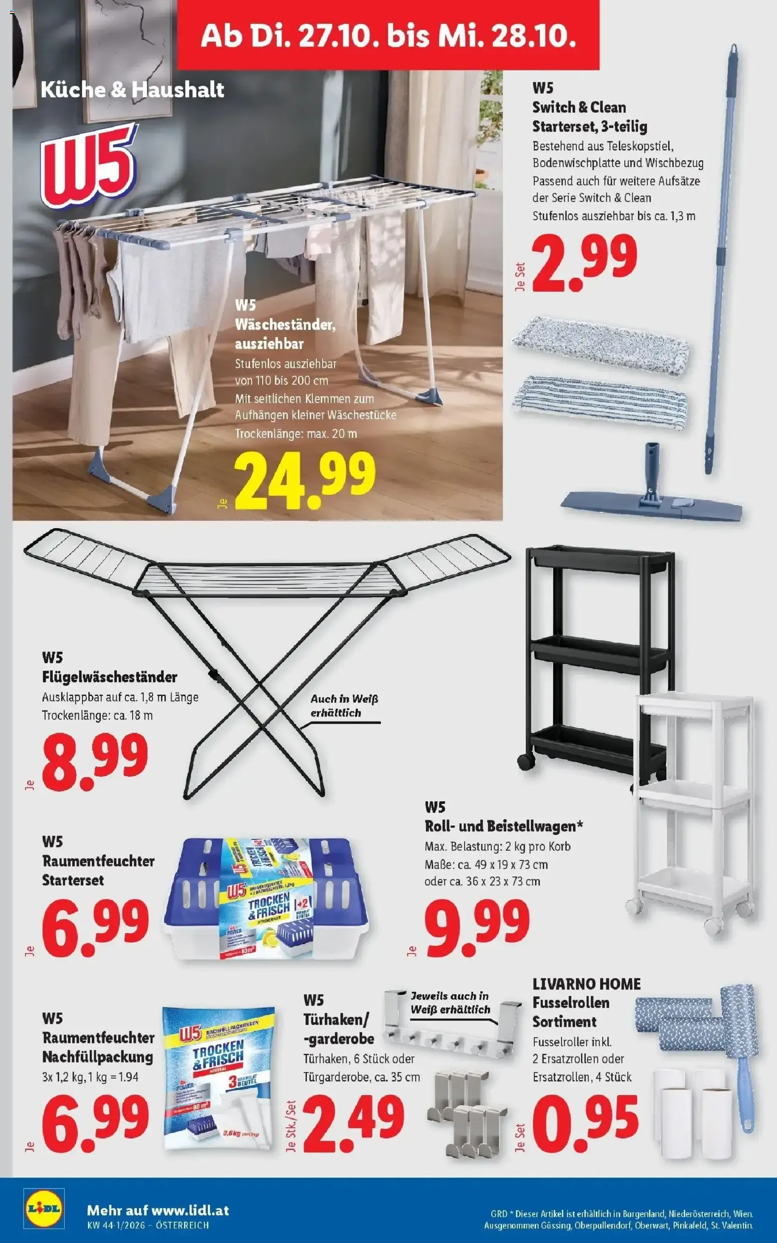 Lidl Flugblatt - Wien ab 18.10.2026 - Angebote ab donnerstag von 22. Oktober bis 24. Oktober 2026 - Flugblätt seite  39