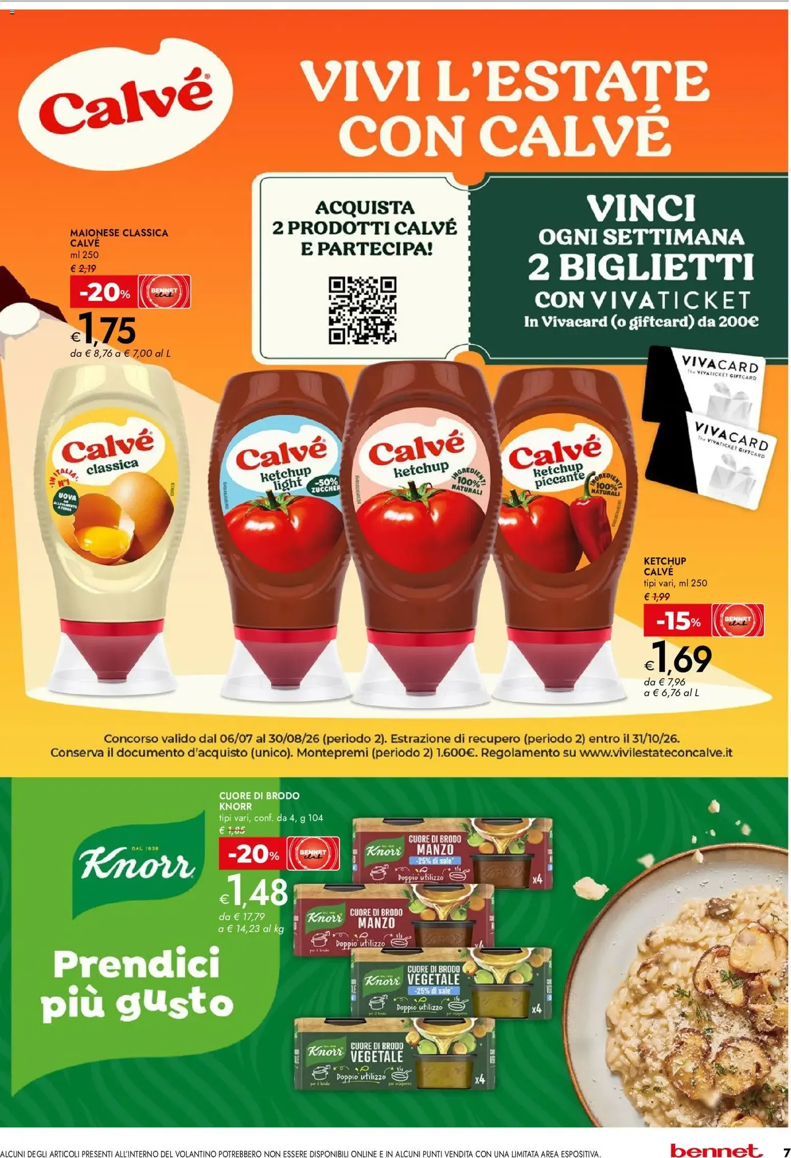 Nuovo bennet volantino Extra dal 20/08/2026 > offerte anteprima 🛍️ da 20 agosto a 2 settembre di 2026 - Pagina del volantino 7