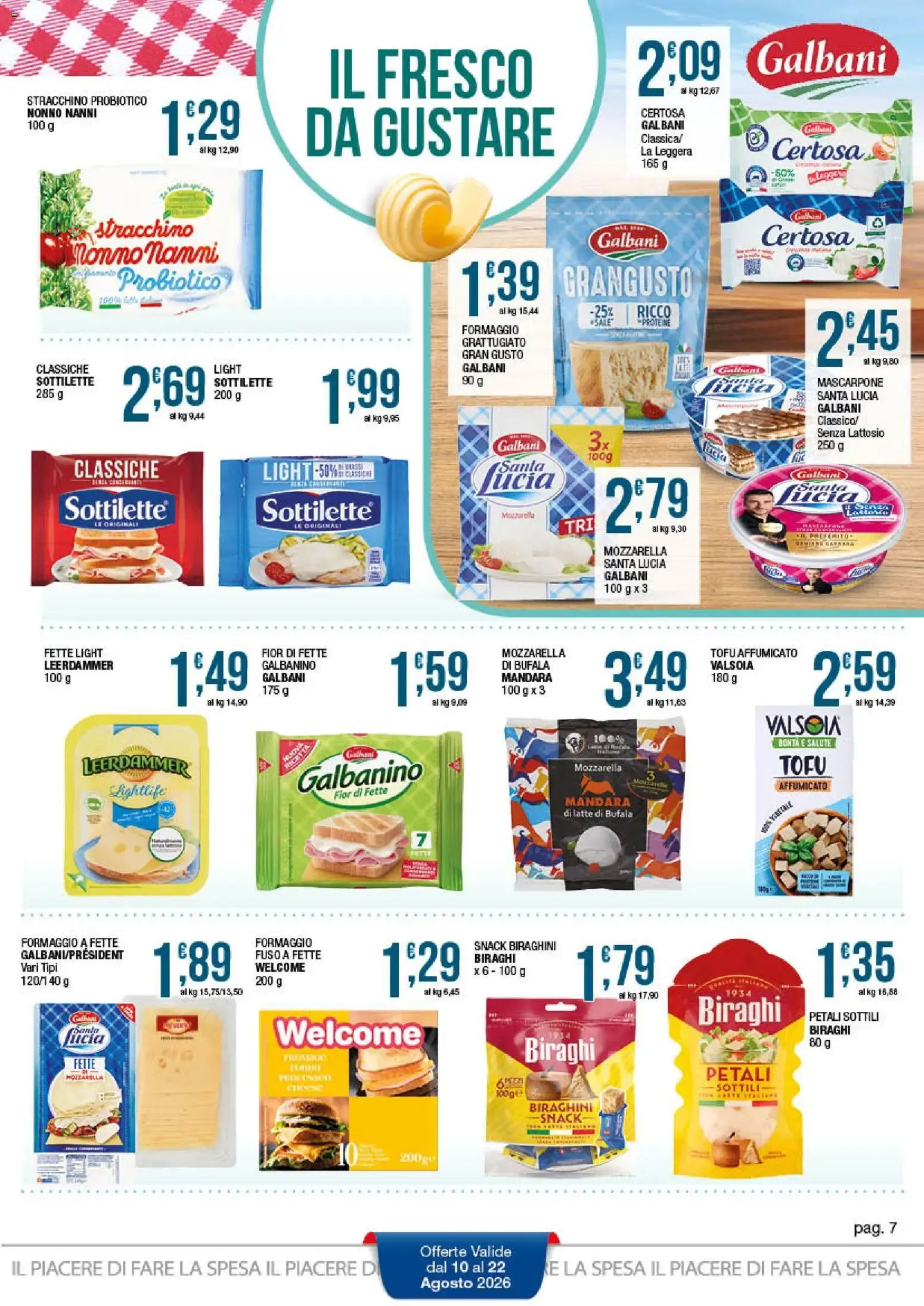 Sidis volantino dal 10/08/2026 - online Offerte da 10 agosto a 22 agosto di 2026 - Pagina del volantino 7