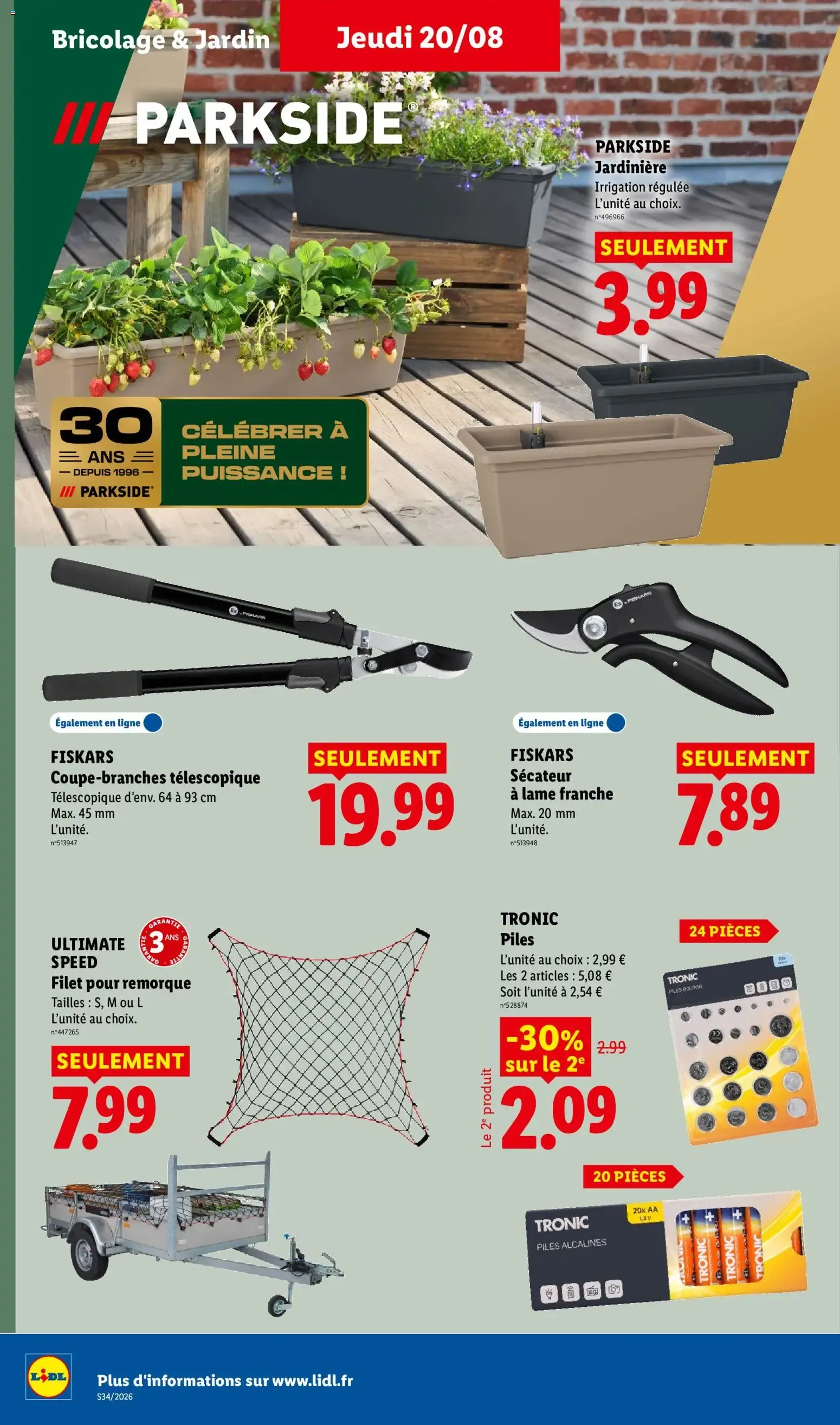 LIDL: La rentrée des économies! du 20 août au 26 août 2026 - Catalogue page 38