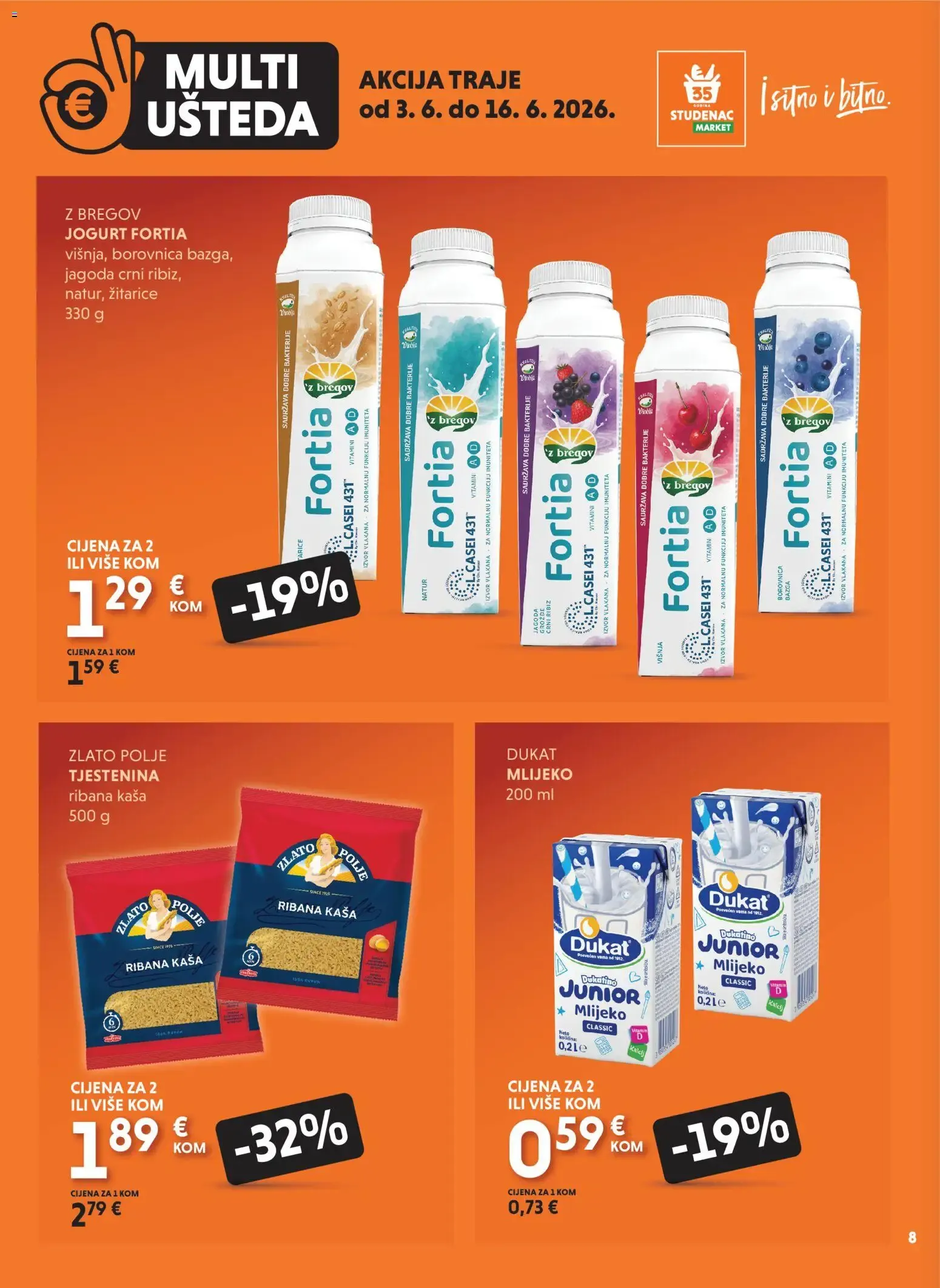 Katalog UZMI VIŠE, PLATI MANJE od 3. lipnja do 16. lipnja 2026. - Pregled Stranica 8