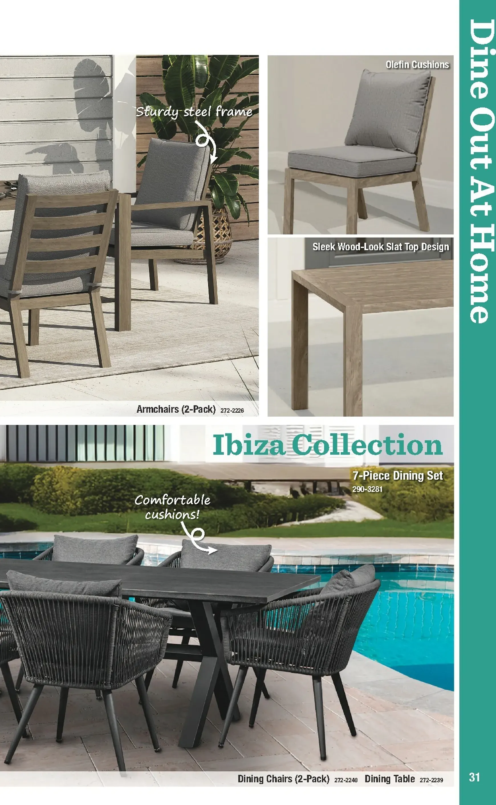 Weekly promotion Outdoor Living 2026 Catalog spanning from February 4 to December 31 2026 - Page 32 for Catalogue 365