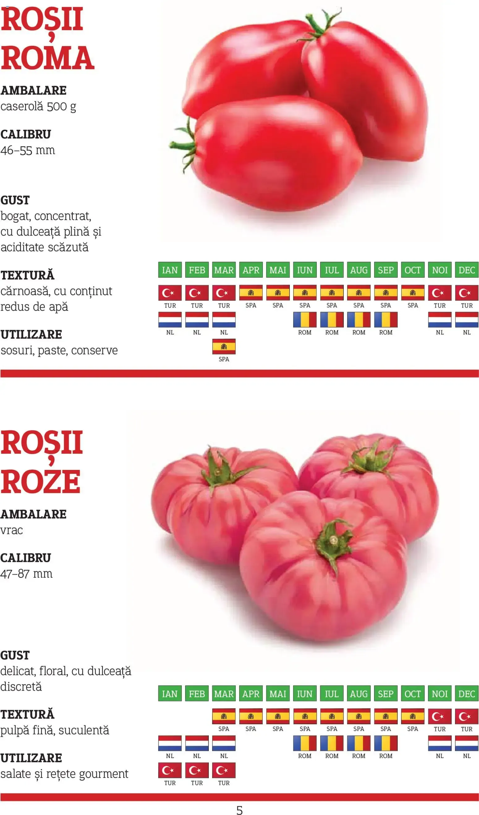 Catalog Varietăți de Roșii - Sortimentul complet pentru bucătăriile profesionale de la 10 noiembrie până la 31 decembrie 2026 - Revista Pagina 5
