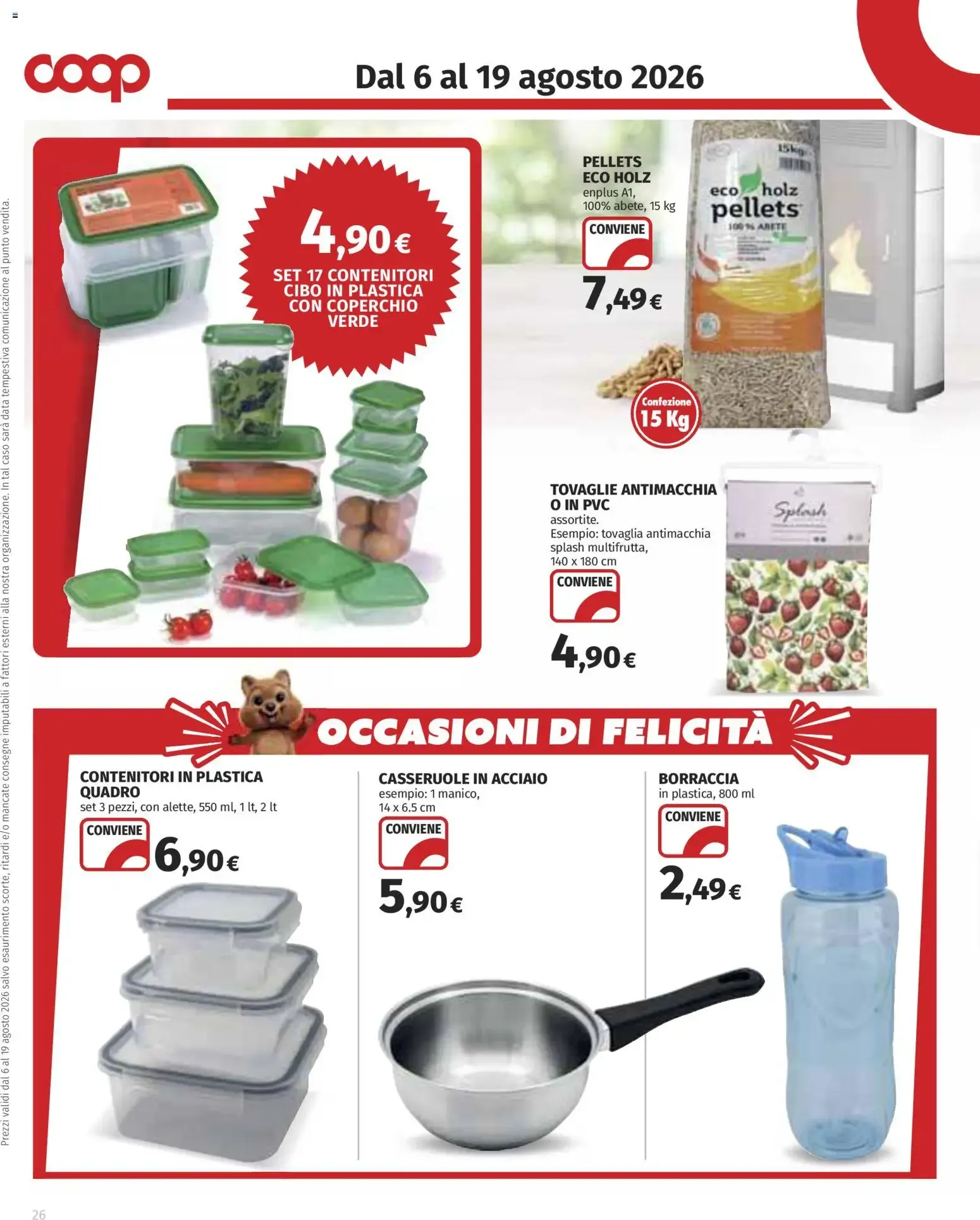 Coop Superstore - Risparmio Mio da 6 agosto a 19 agosto di 2026 - Pagina del volantino 26