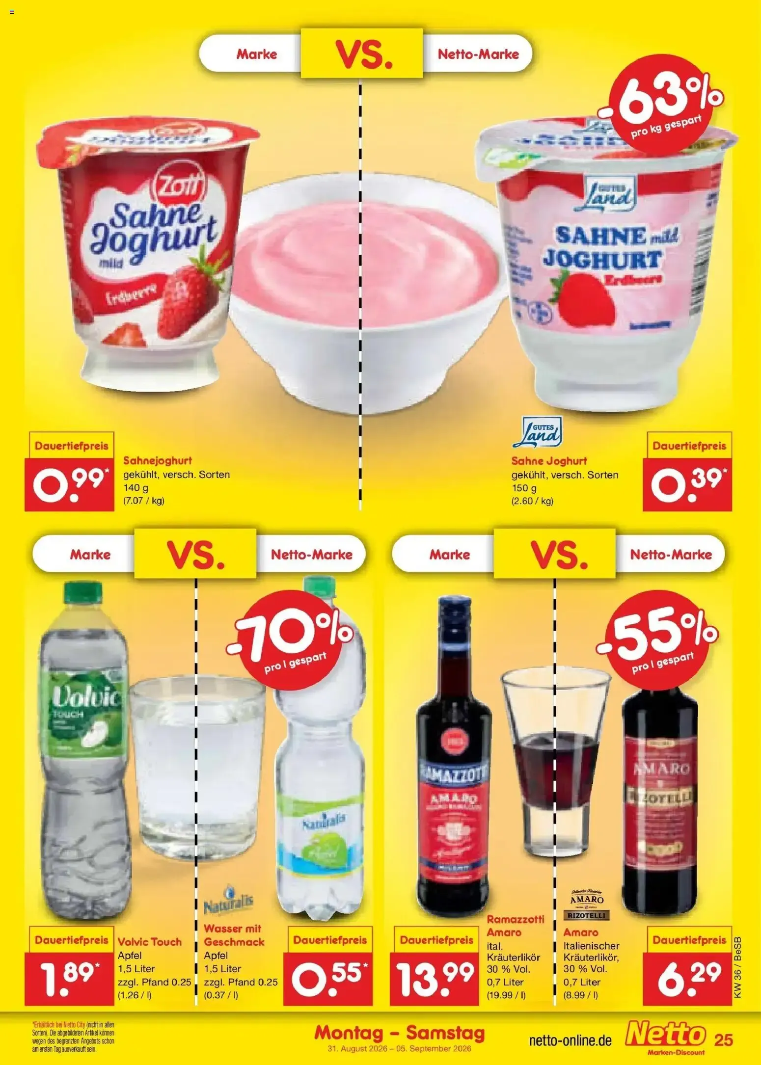 Netto Marken-Discount Prospekt Kremmen (ab 31.08.2026) » Angebote von 31. August bis 5. September 2026 - Prospekt seite 35