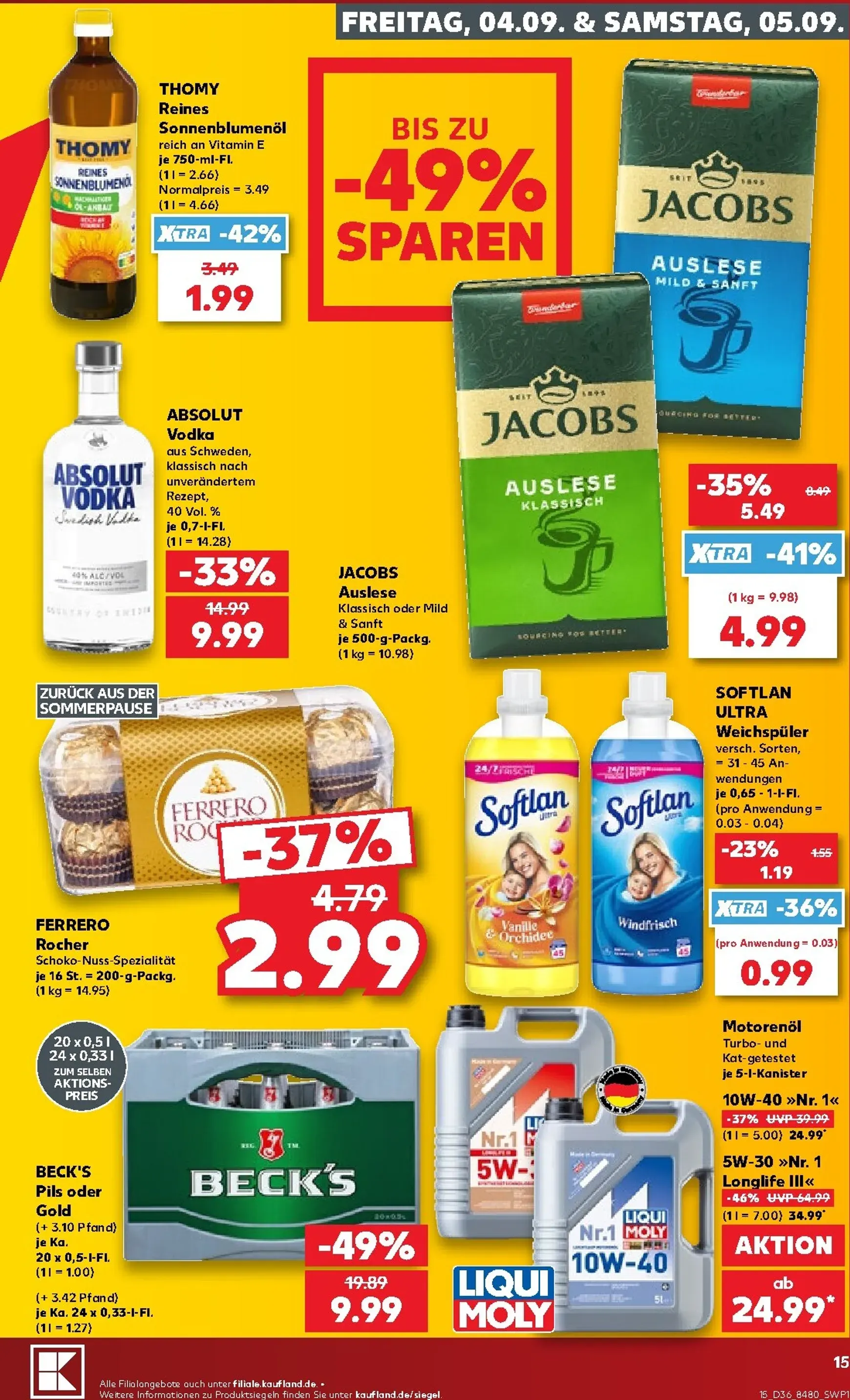Neuer Kaufland Prospekt – von Donnerstag 03.09.2026 bis Mittwoch 09.09.2026 von 3. September bis 9. September 2026 - Prospekt seite 16