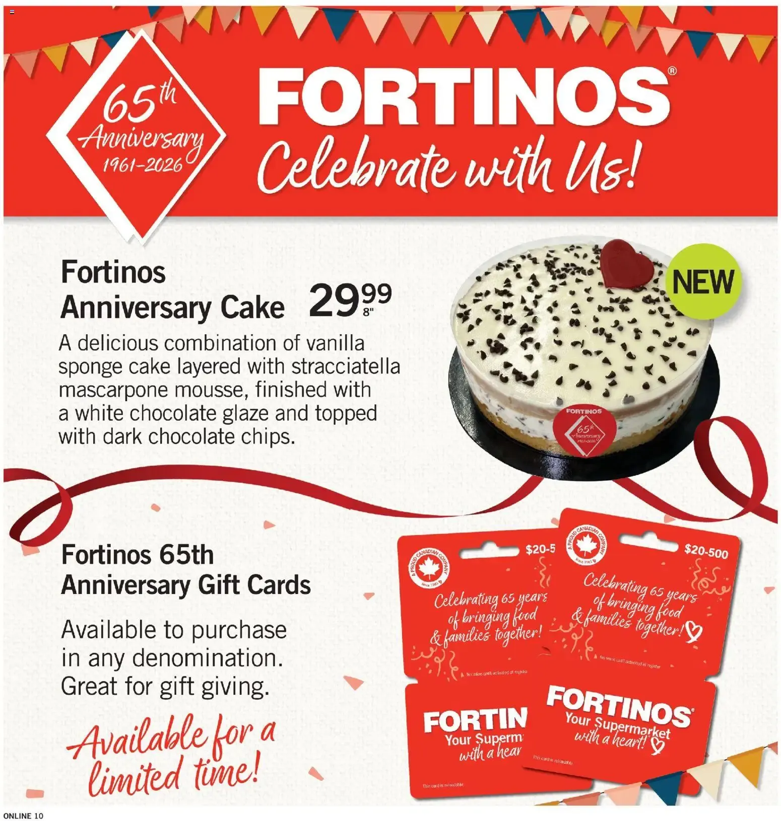 Fortinos weekly flyer / circulaire from Oct 29, 2026 > weekly specials & deals from October 29 to November 4 2026 - flyer page 10