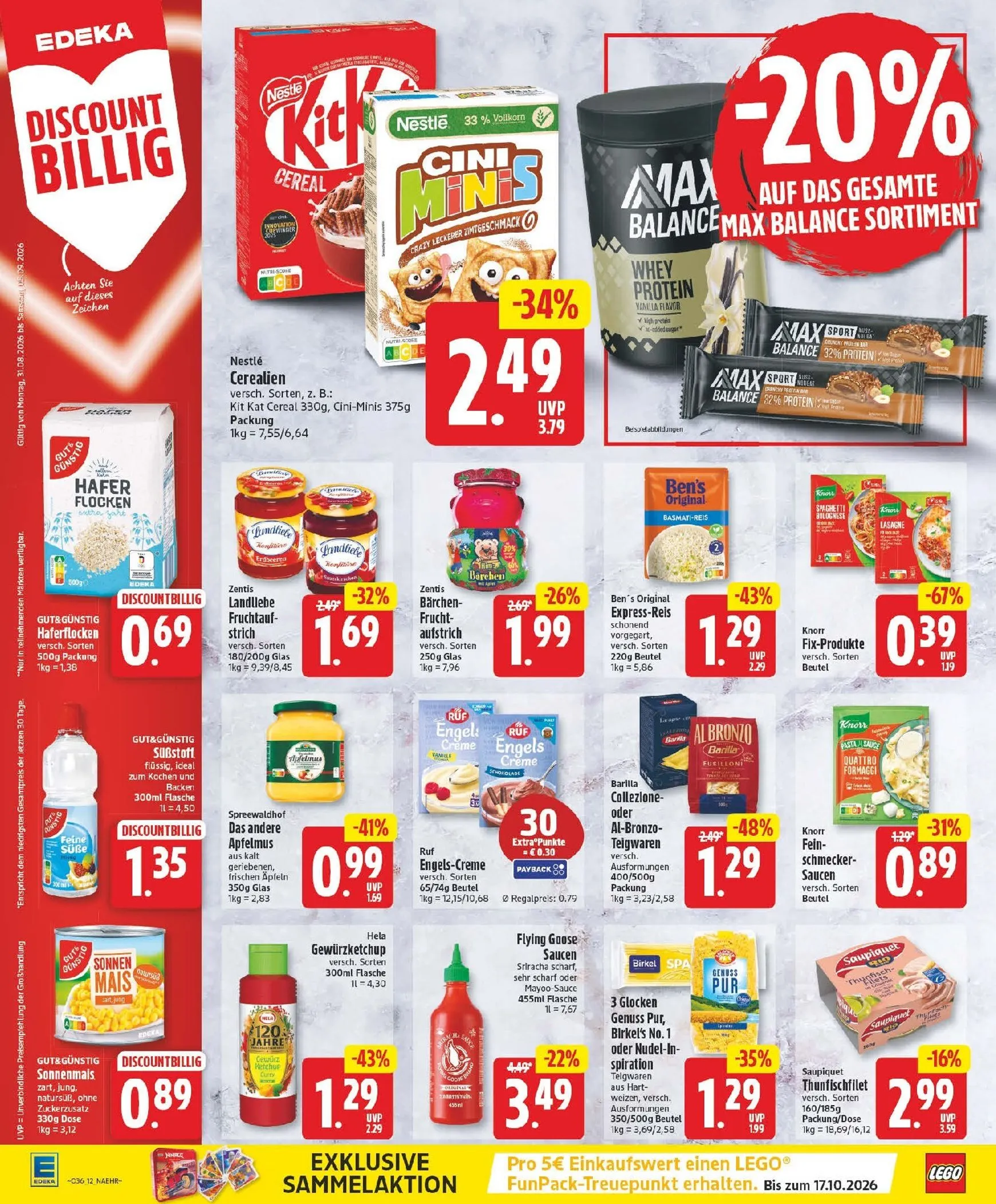 Edeka Prospekt nächste Woche – von Montag 31.08.2026 bis Samstag 05.09.2026 von 31. August bis 5. September 2026 - Prospekt seite 14