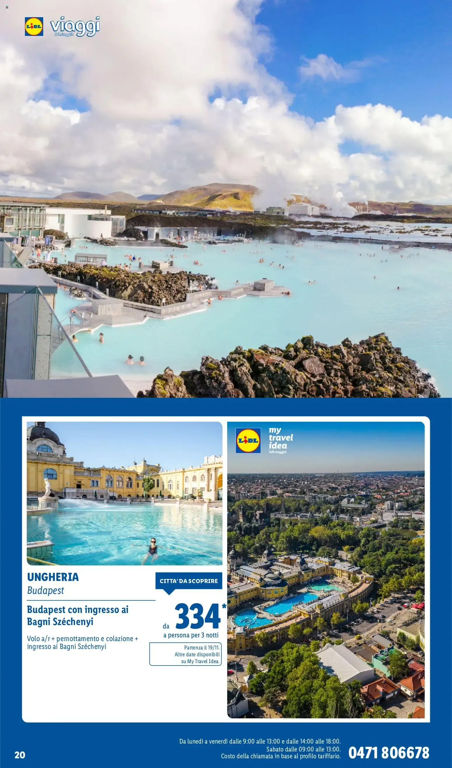 Lidl Viaggi: Mercatini e Wellness da 8 ottobre a 15 dicembre di 2026 - Pagina del volantino 20