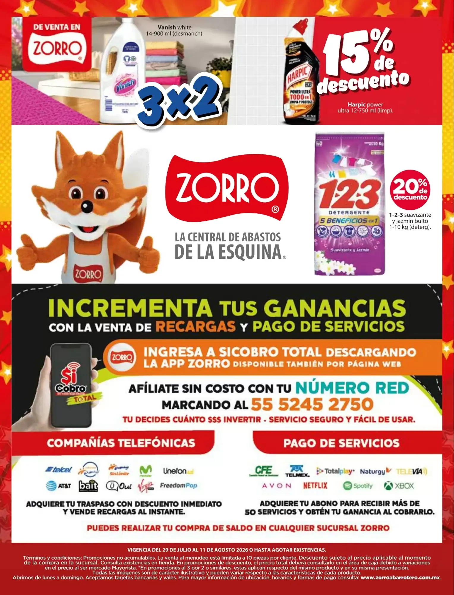Catálogo de Zorro: El Maratón Abarrotero 29 de julio al 11 de agosto 2026 - Pagina 15