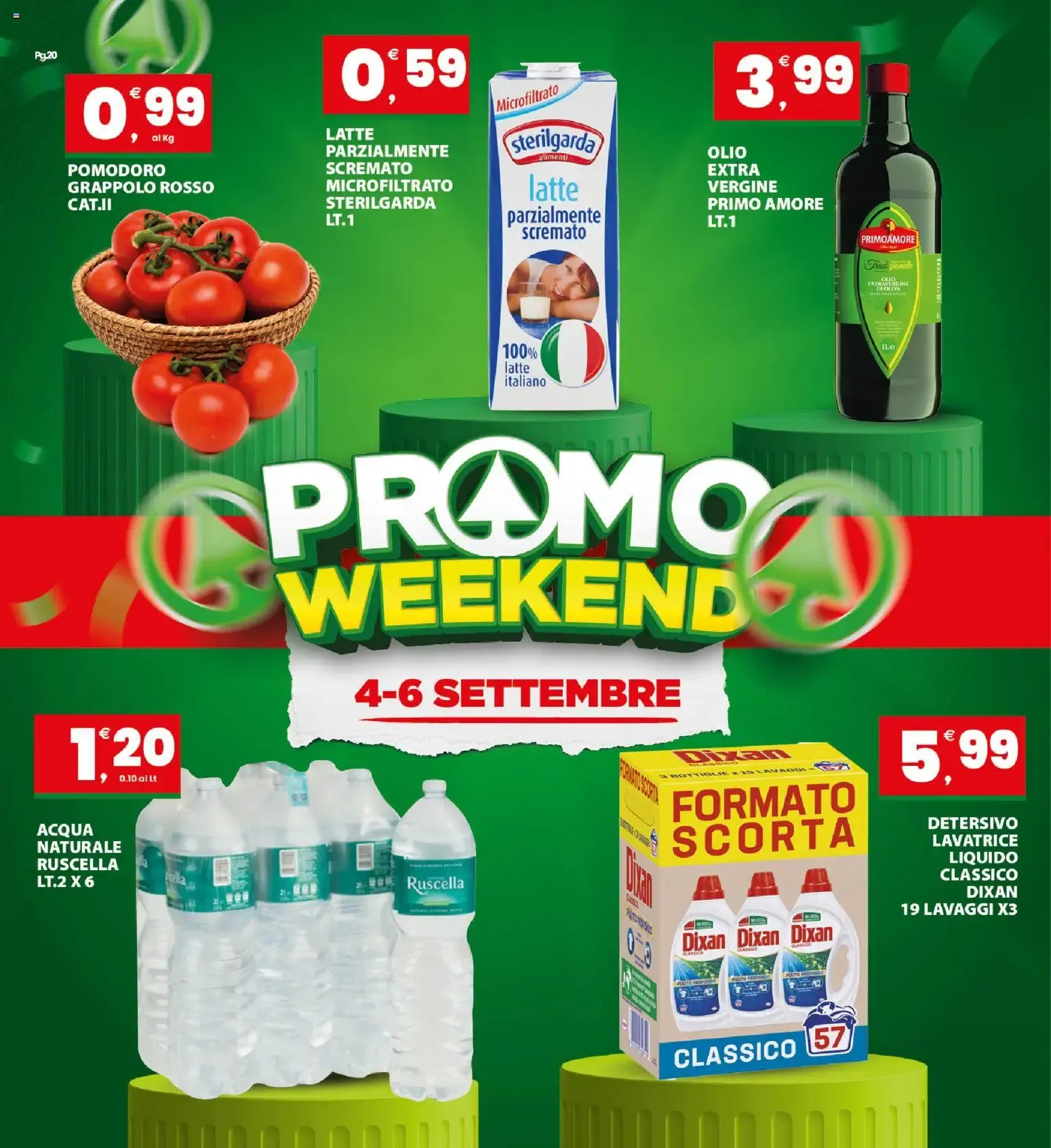 Eurospar Interspar - La Spesa Conveniente da 31 agosto a 10 settembre di 2026 - Pagina del volantino 20