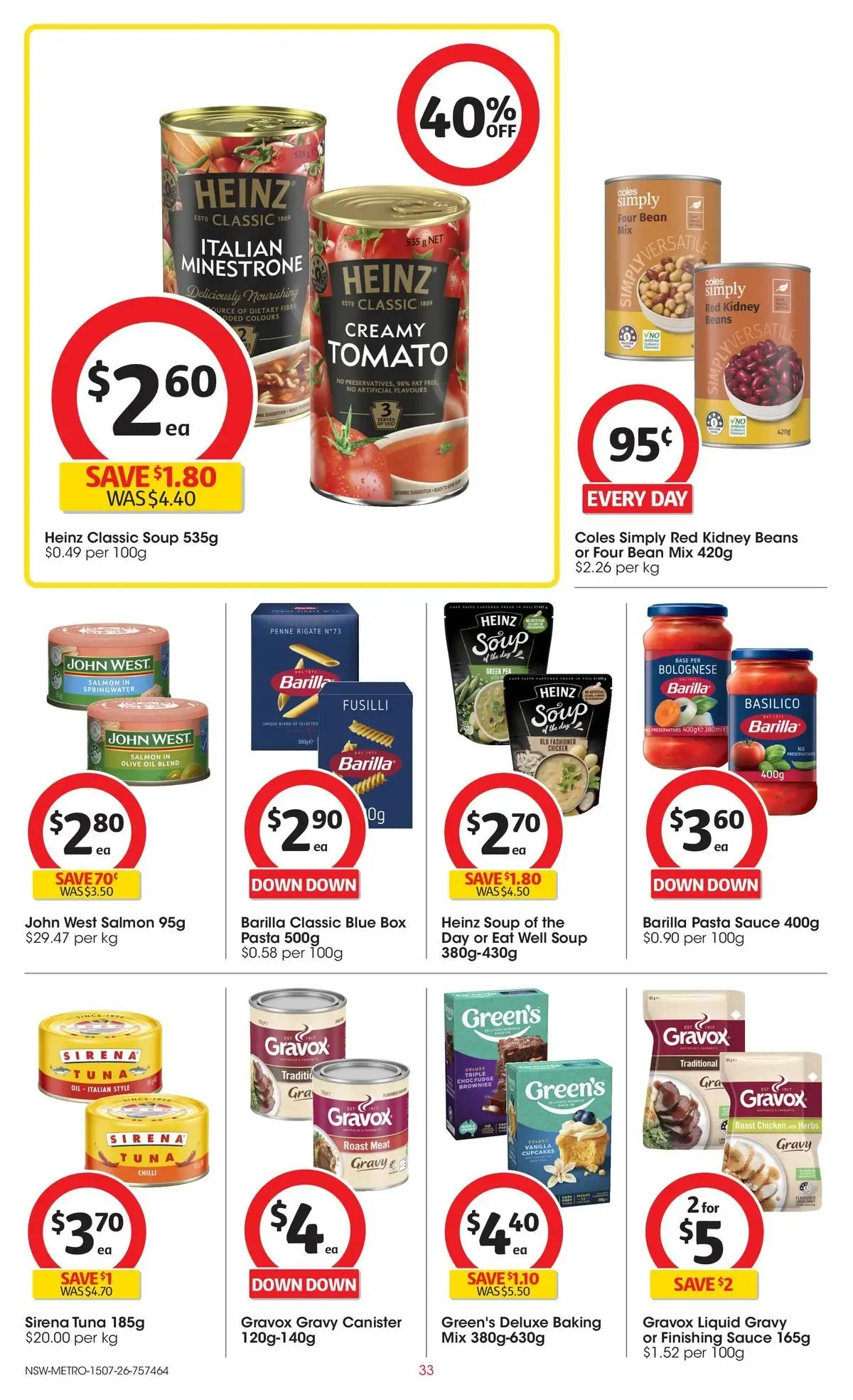 Coles catalogue valid from 15/07/2026 > Online Australia - Catalogue valid from 15 July to 21 July 2026 - page 33