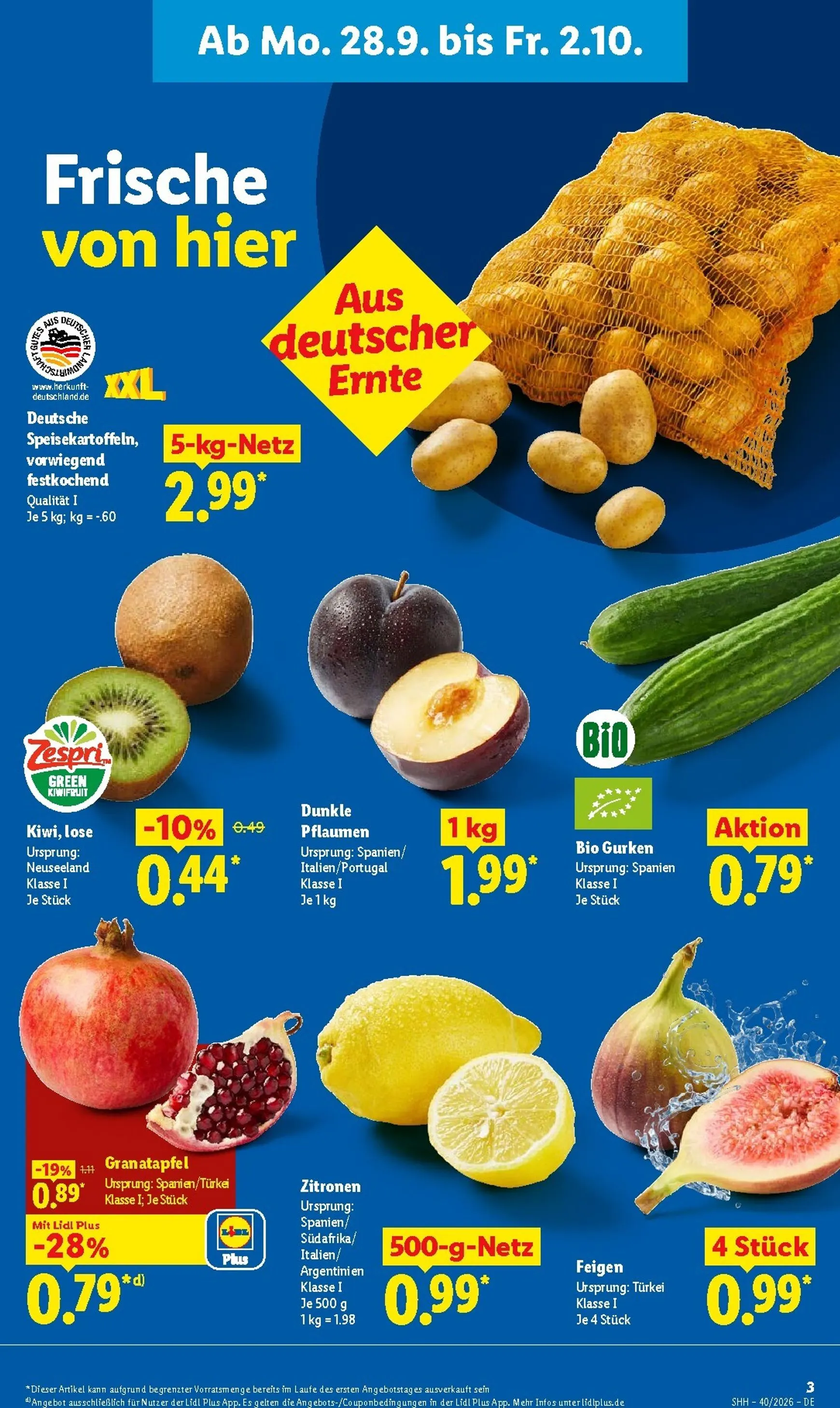 Zum 10. Mal Frischekönig von 28. September bis 2. Oktober 2026 - Prospekt seite 3