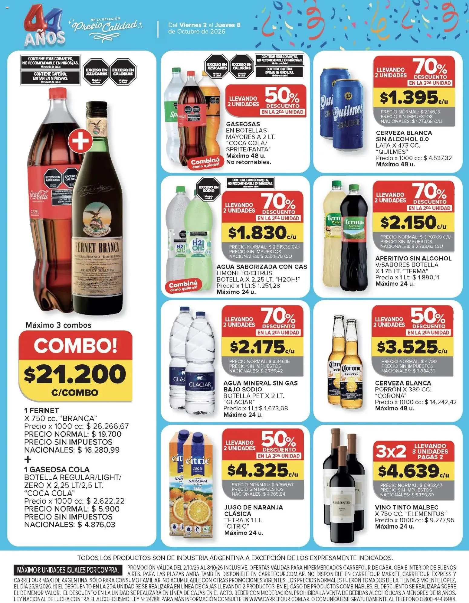 Ofertas de Carrefour Ofertas || del 02/10/2026 - 08/10/2026 || Promociones 2 de octubre al 8 de octubre 2026 - Página 21 del catálogo