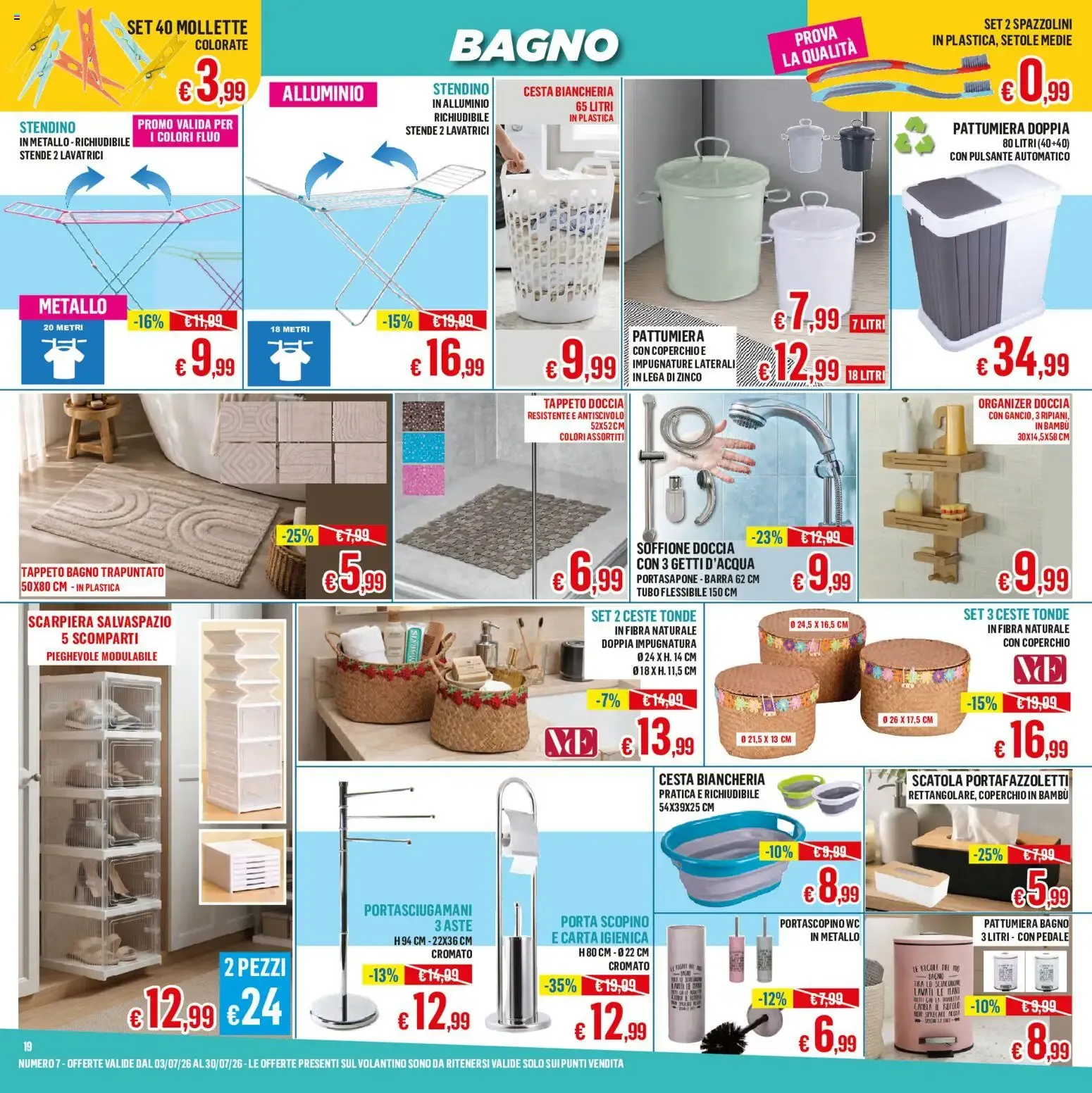 Satur volantino dal 03/07/2026 - online Offerte da 3 luglio a 30 luglio di 2026 - Pagina del volantino 19