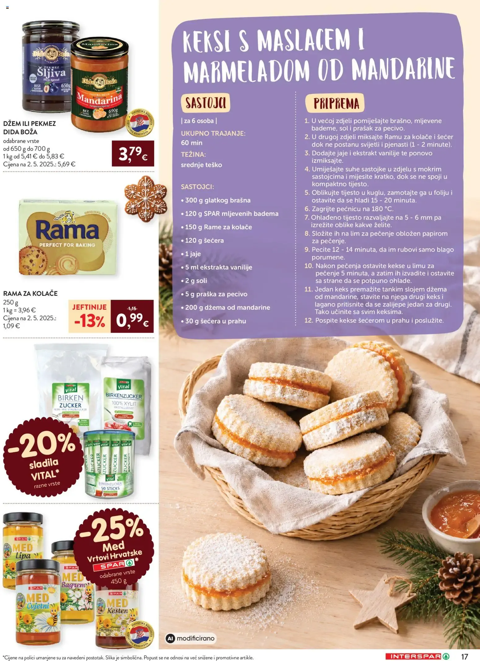 Katalog Interspar Vrijeme Je Za Kolače novi od 07.10.2026 na listanje > letak digitalni od 7. listopada do 15. prosinca 2026. - Pregled Stranica 19