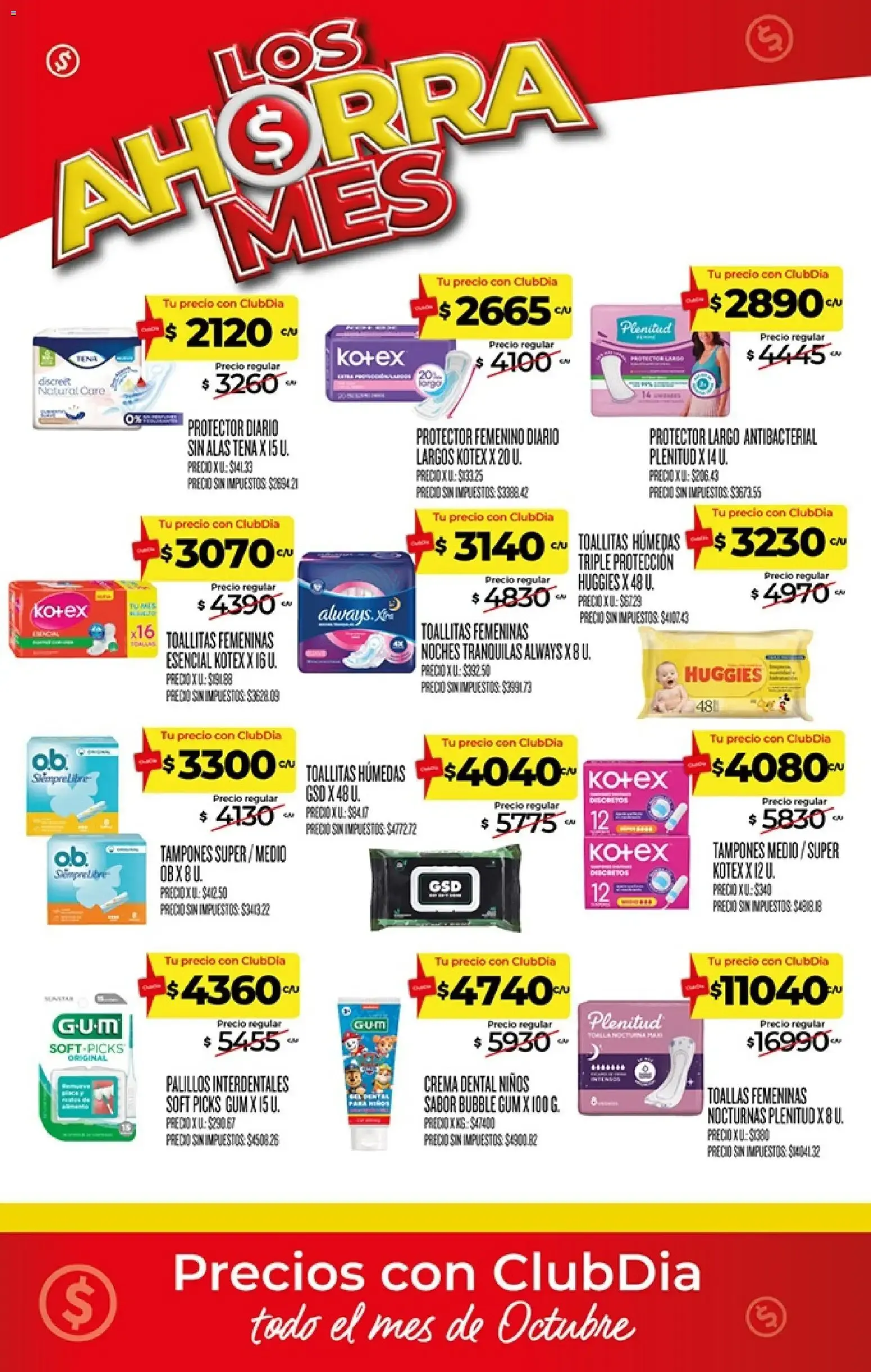 Ofertas de Los Ahorra Mes - Productos al mismo precio todo Octubre 1 de octubre al 31 de octubre 2026 - Página 13 del catálogo