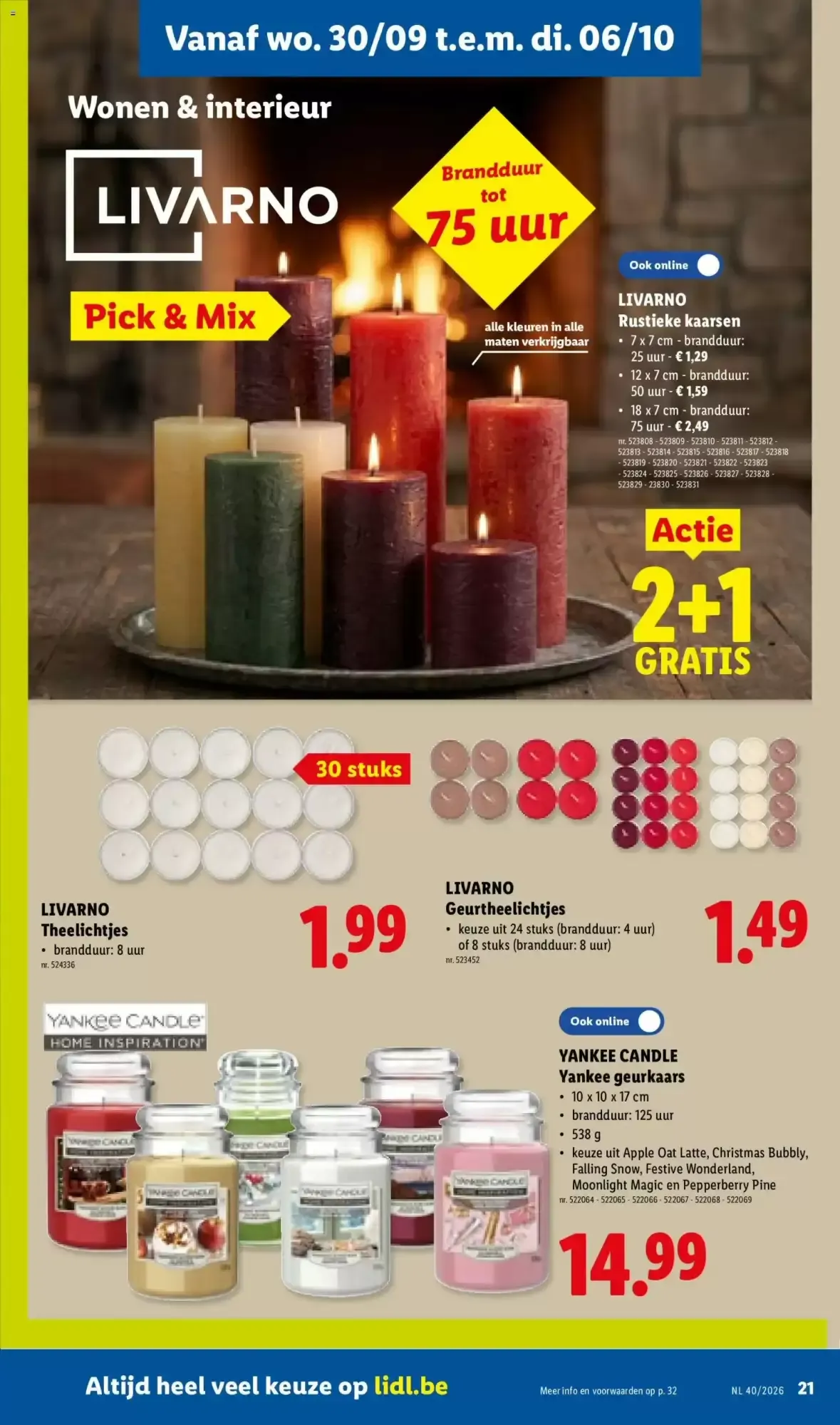 Lidl folder week 40 van 28 september tot 3 oktober 2026 - folder pagina 21
