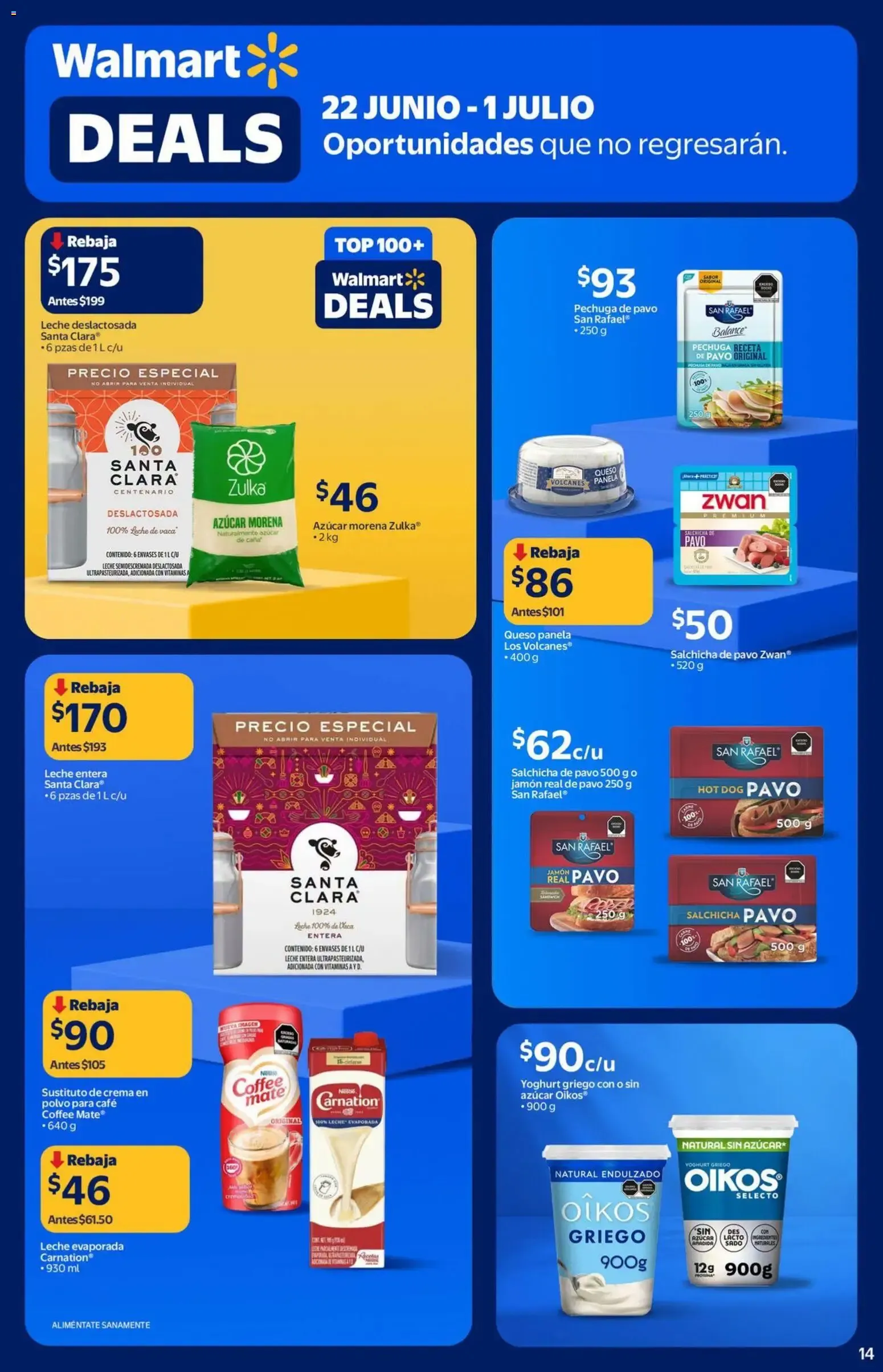Catálogo de Walmart folleto Deals (22/06/2026 - 01/07/2026) - catálogo en línea 22 de junio al 1 de julio 2026 - Pagina 14