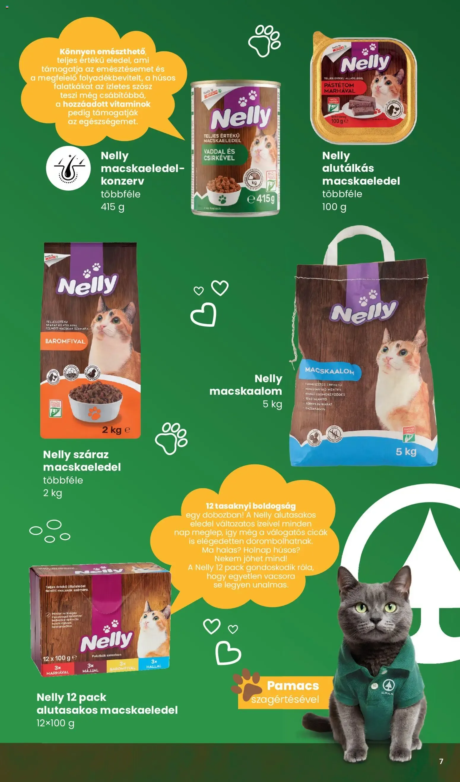 Katalógus Spar Állateledel katalógus - 2026.09.01.-tól szeptember 1.-tól október 31.-ig 2026. - Oldal 7