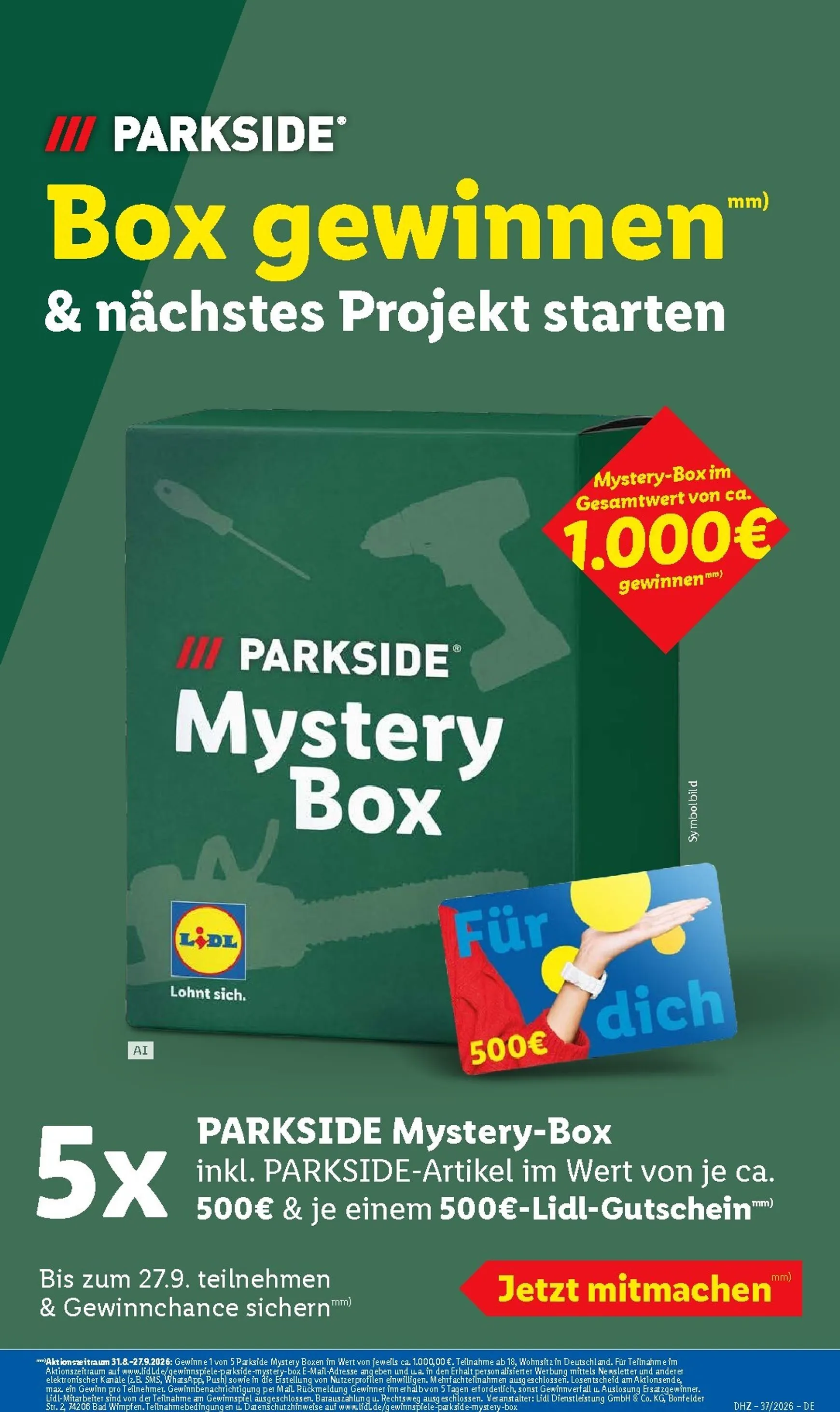 Lidl Prospekt nächste Woche – von Montag 07.09.2026 bis Samstag 12.09.2026 von 7. September bis 12. September 2026 - Prospekt seite 38