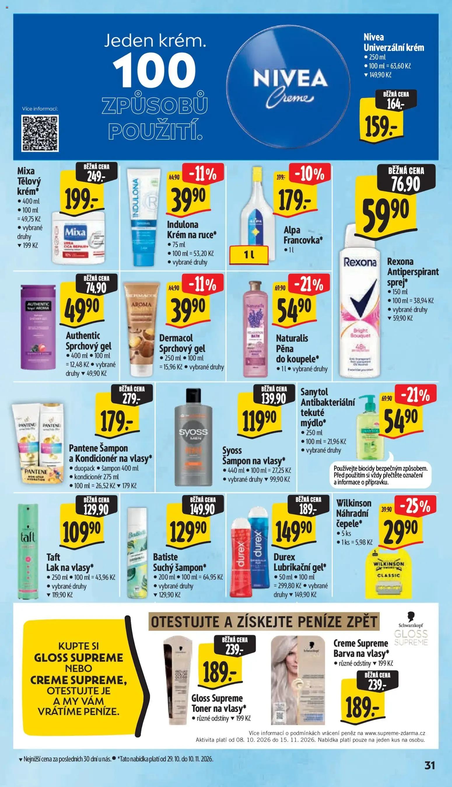 Albert leták - Hypermarket Jablonec nad Tisou od 28.10.2026 - Akční leták - 29. října 3. listopadu 2026 - Page 43