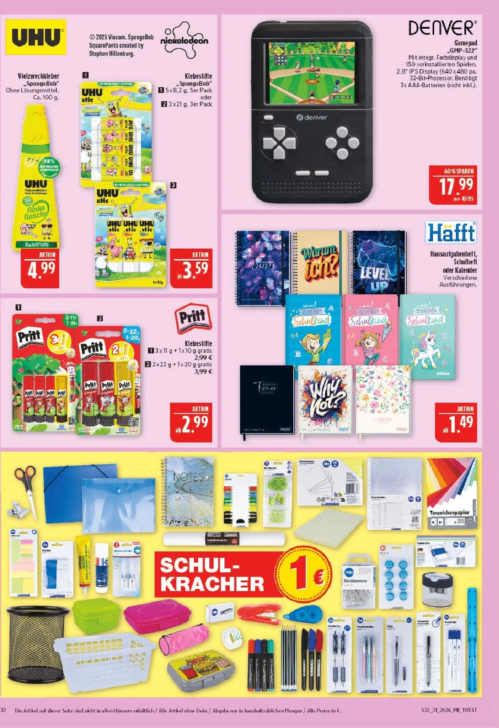 Marktkauf Prospekt nächste Woche – von Montag 27.07.2026 bis Samstag 01.08.2026 von 27. Juli bis 1. August 2026 - Prospekt seite 32
