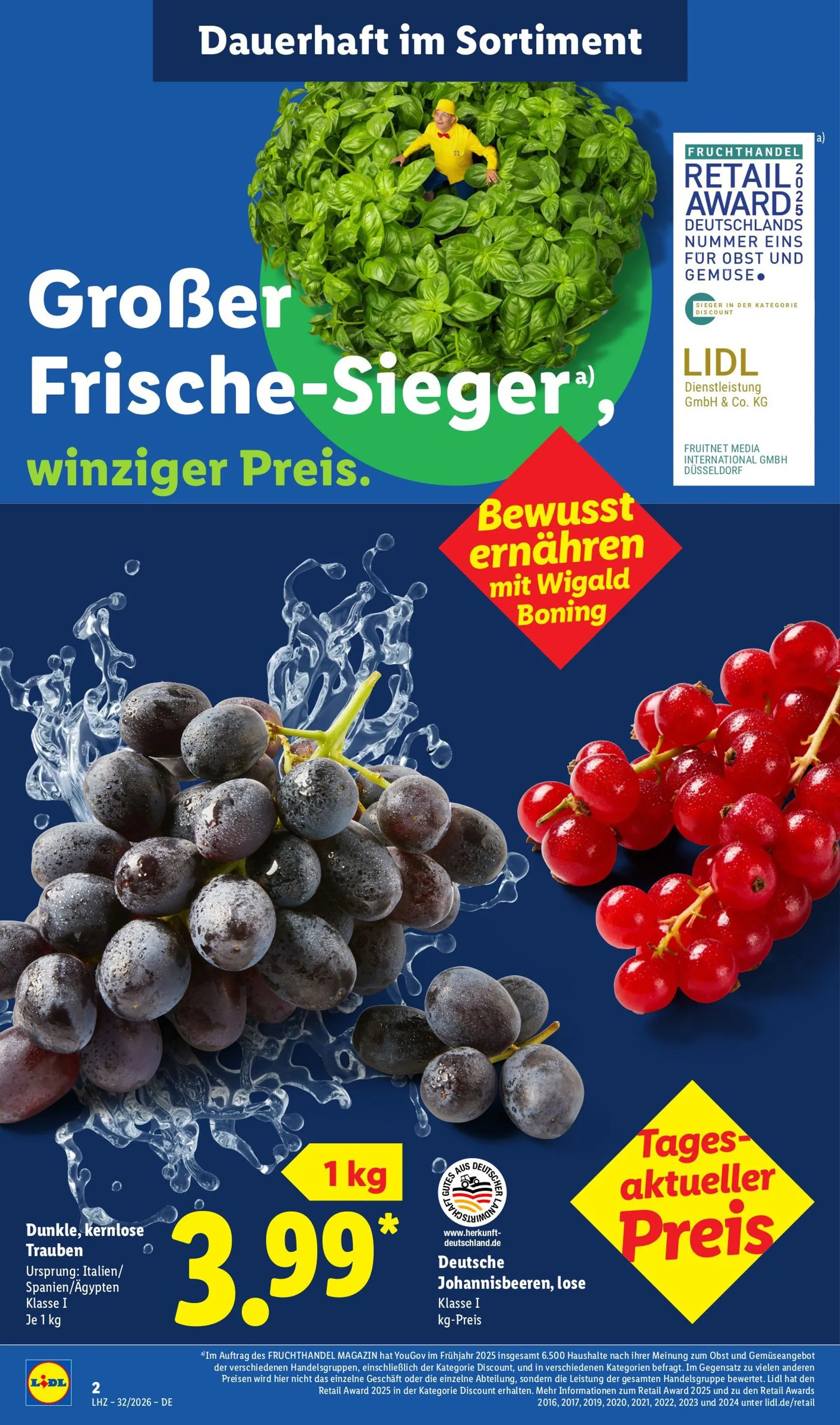 Lidl Prospekt nächste Woche – von Montag 03.08.2026 bis Samstag 08.08.2026 von 3. August bis 8. August 2026 - Prospekt seite 2