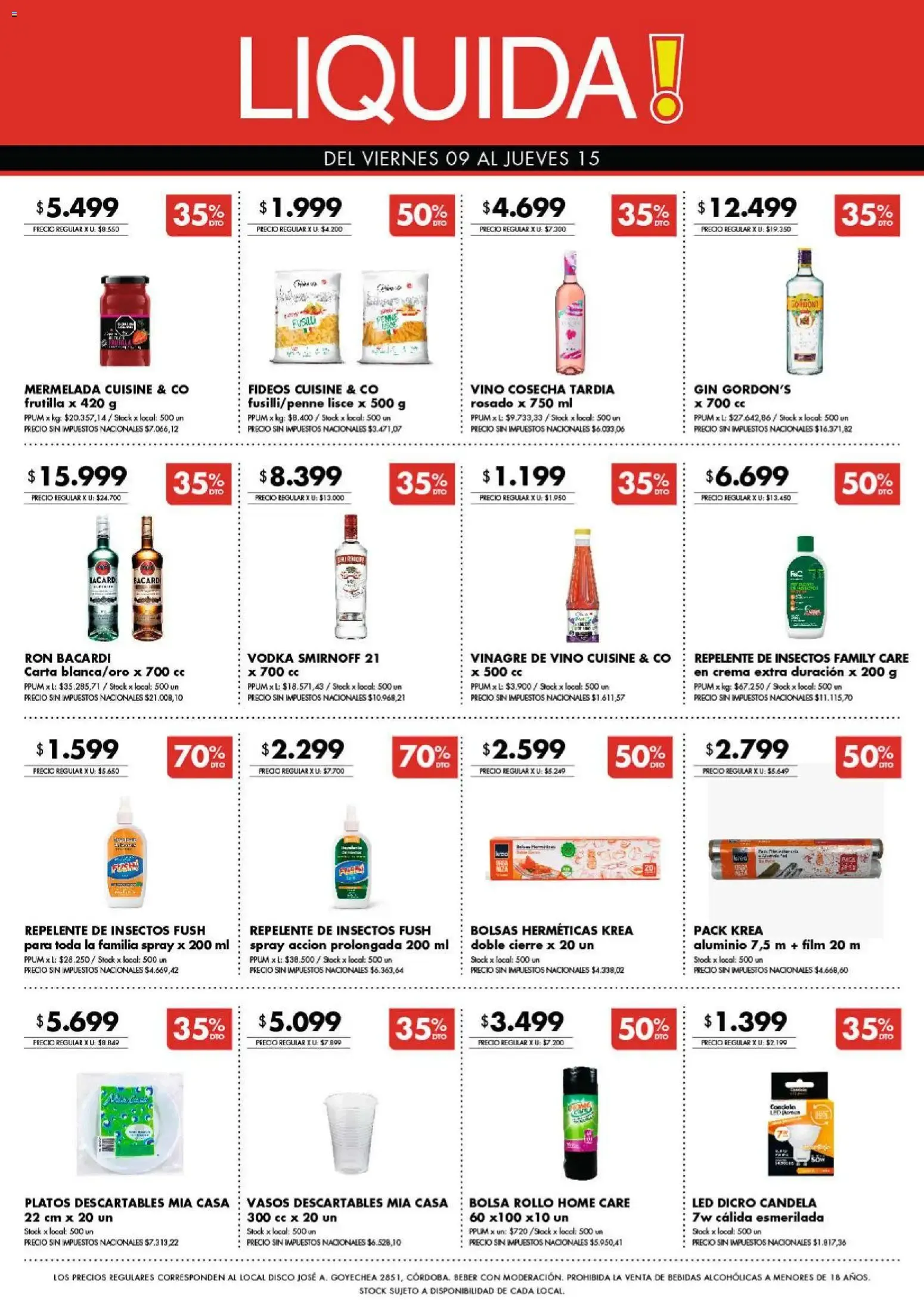 Ofertas de Disco Córdoba del 09/10/2026 - 11/10/2026 9 de octubre al 11 de octubre 2026 - Página 10 del catálogo