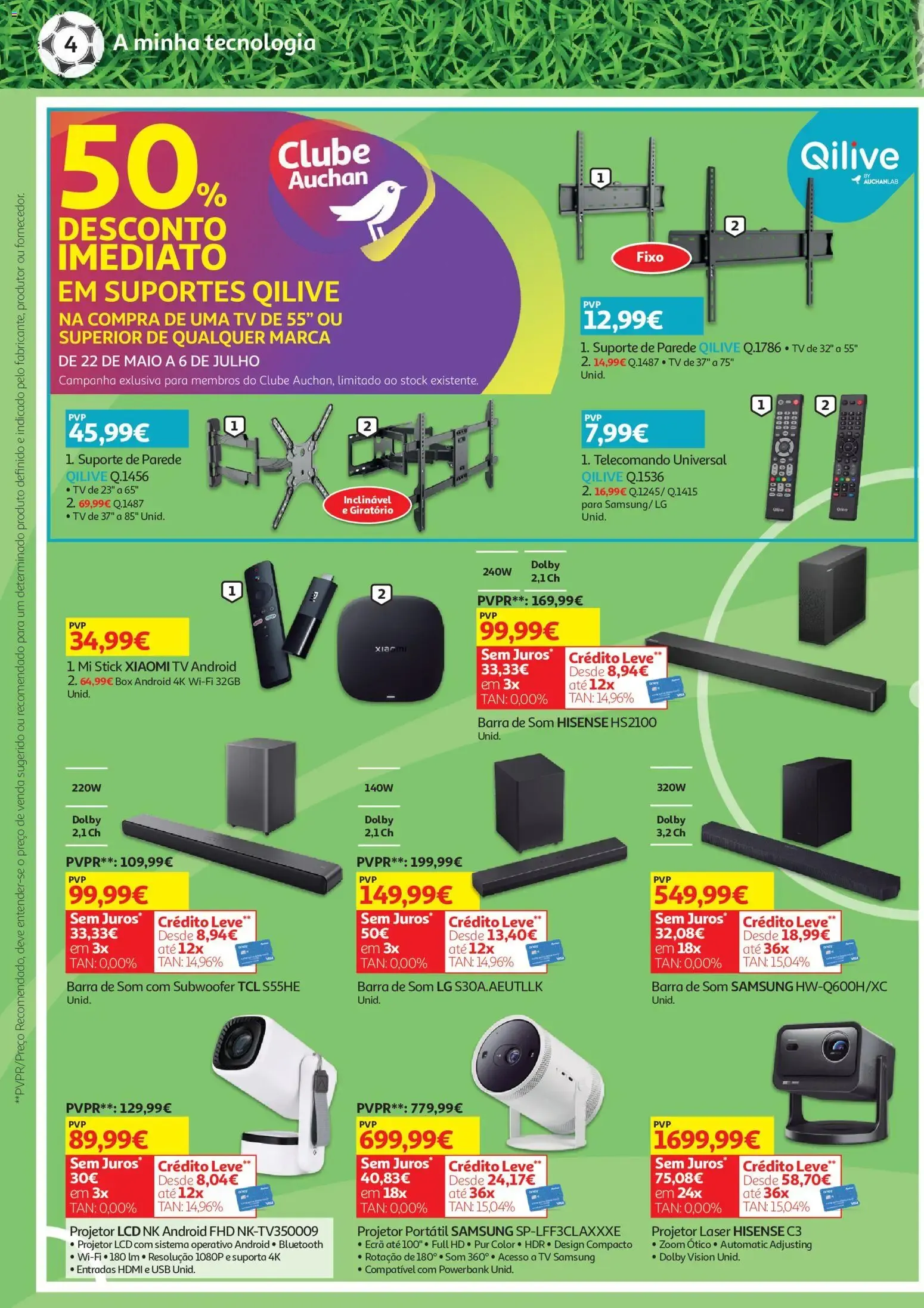 Folheto Auchan - Tecno Mundial » de 16/06/2026 - 06/07/2026 de 16 de junho até 6 de julho 2026 - Pagina 4